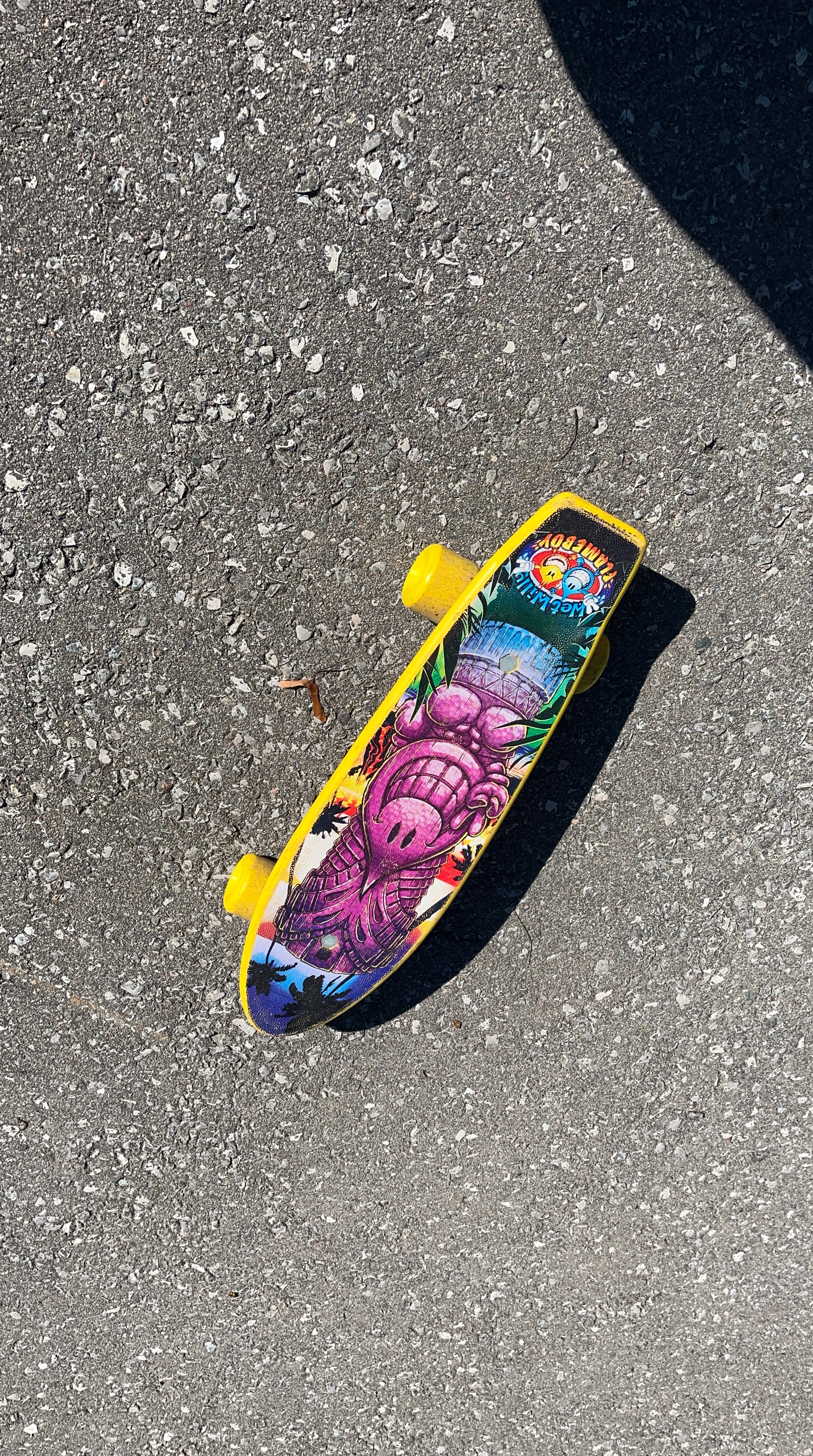 Flameboy "Wet Wheel" Skateboard