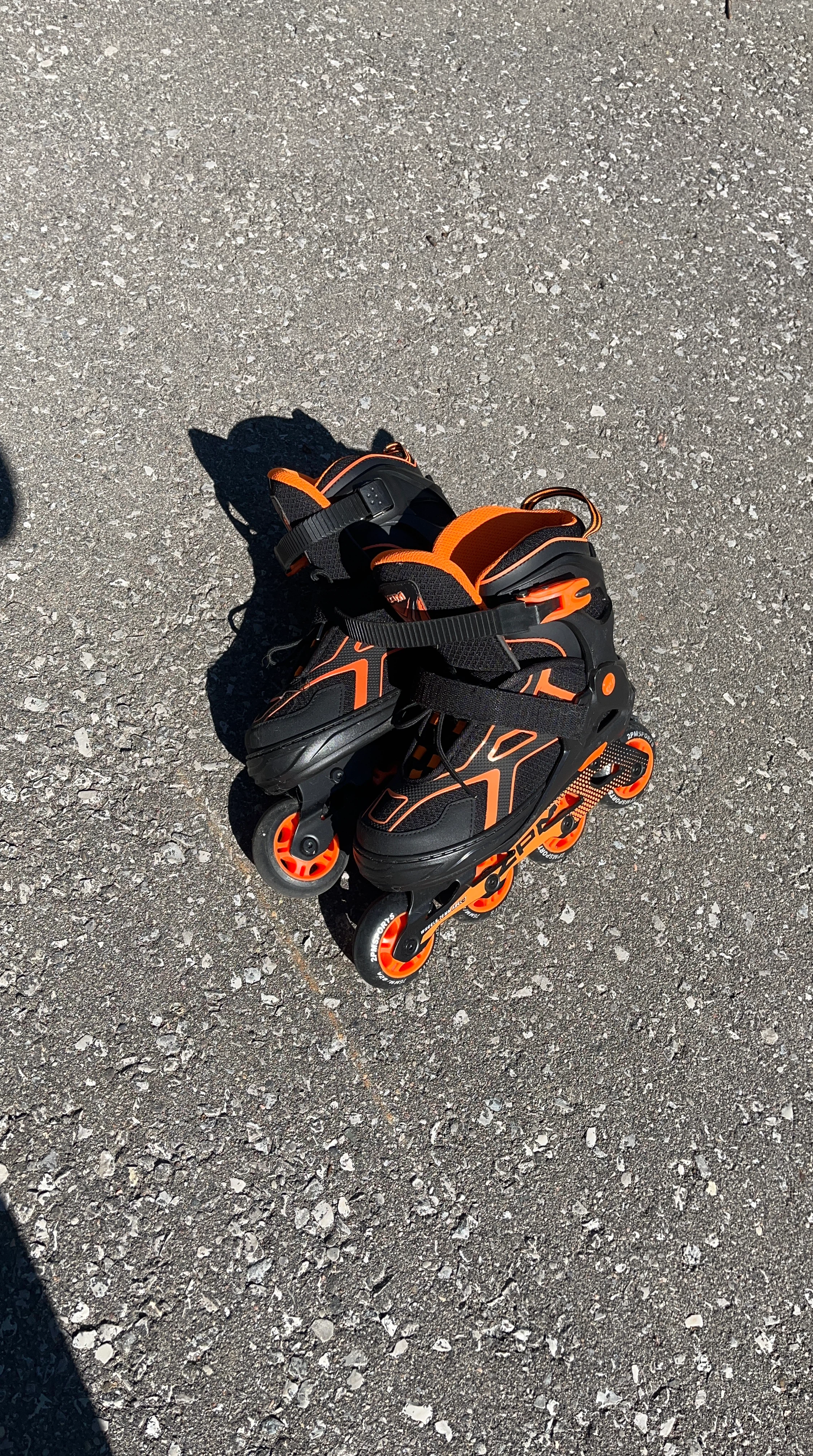 2PM Sports Inline Skates - Black and Orange