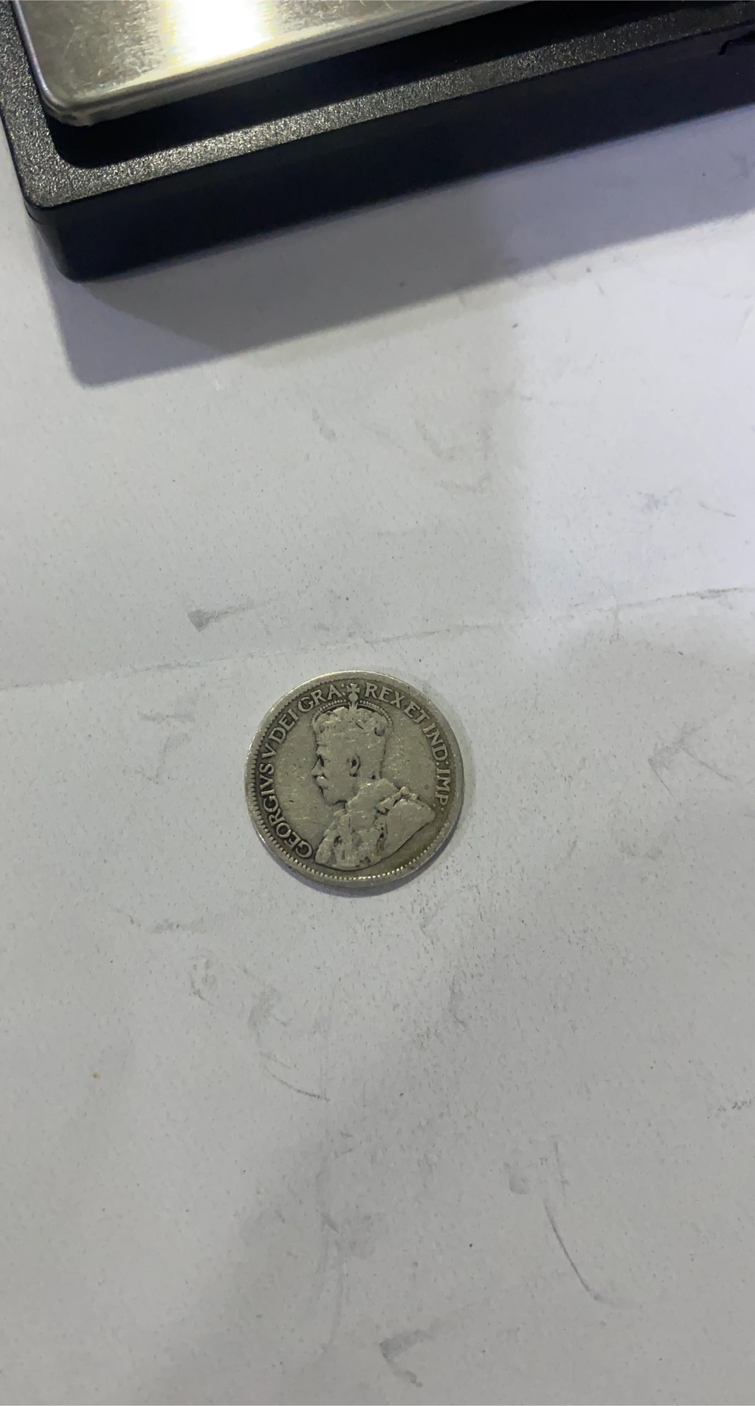 1917 Canada 10 Cents Coin