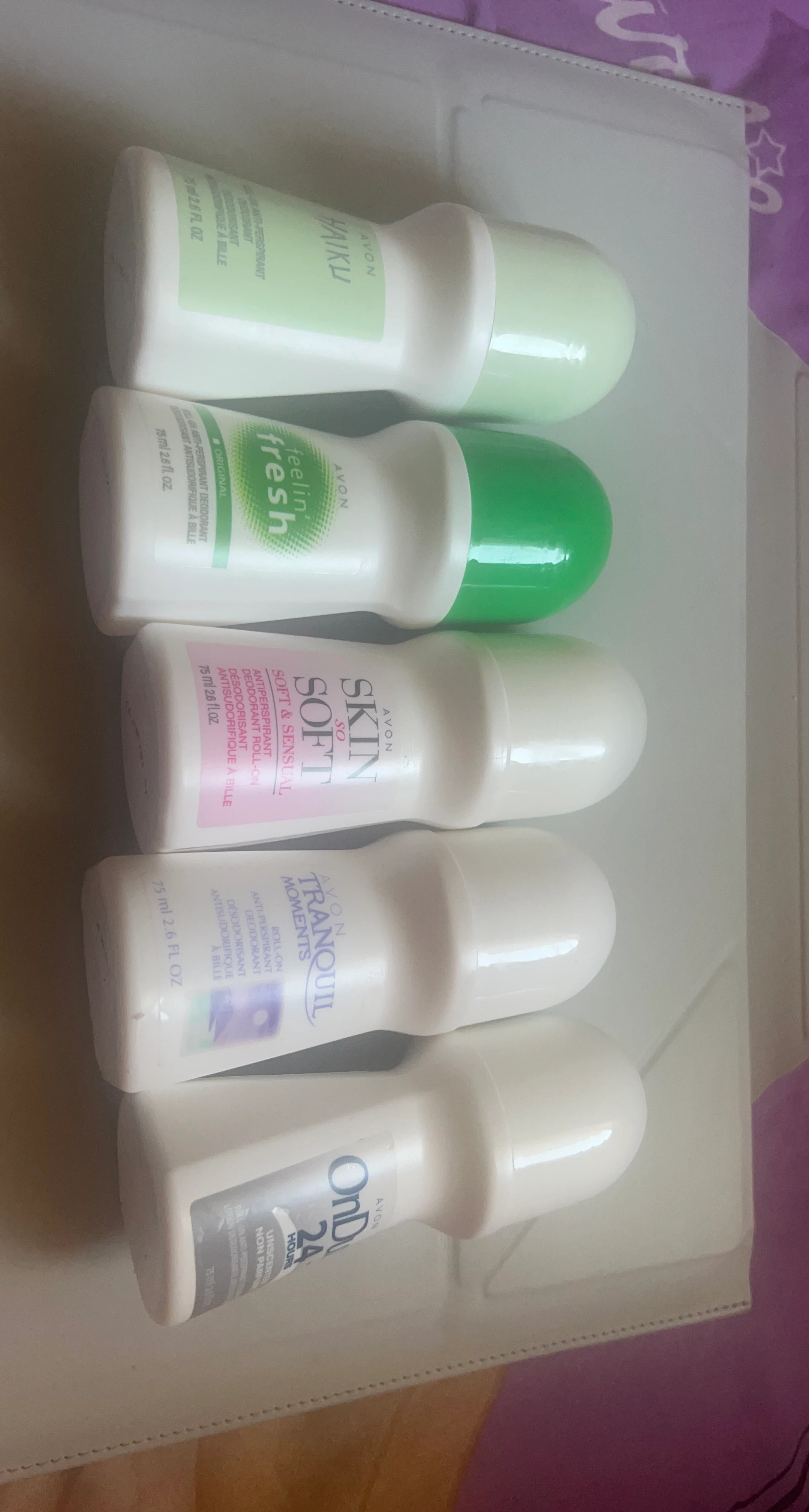 Avon Roll-On Deodorant Bundle - 5 pc