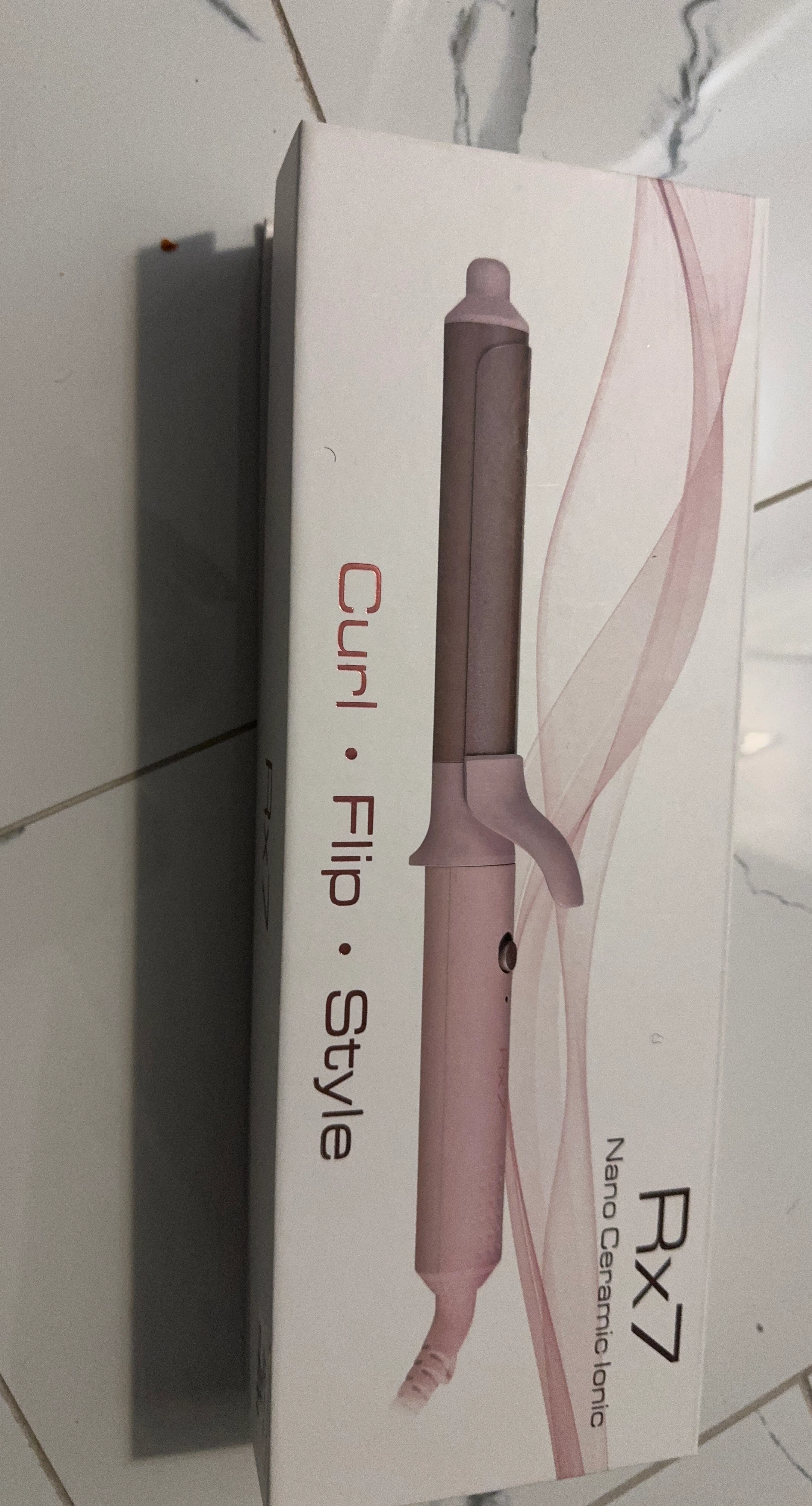 RX7 Advanced Ionic Styling Tools Curling Iron
