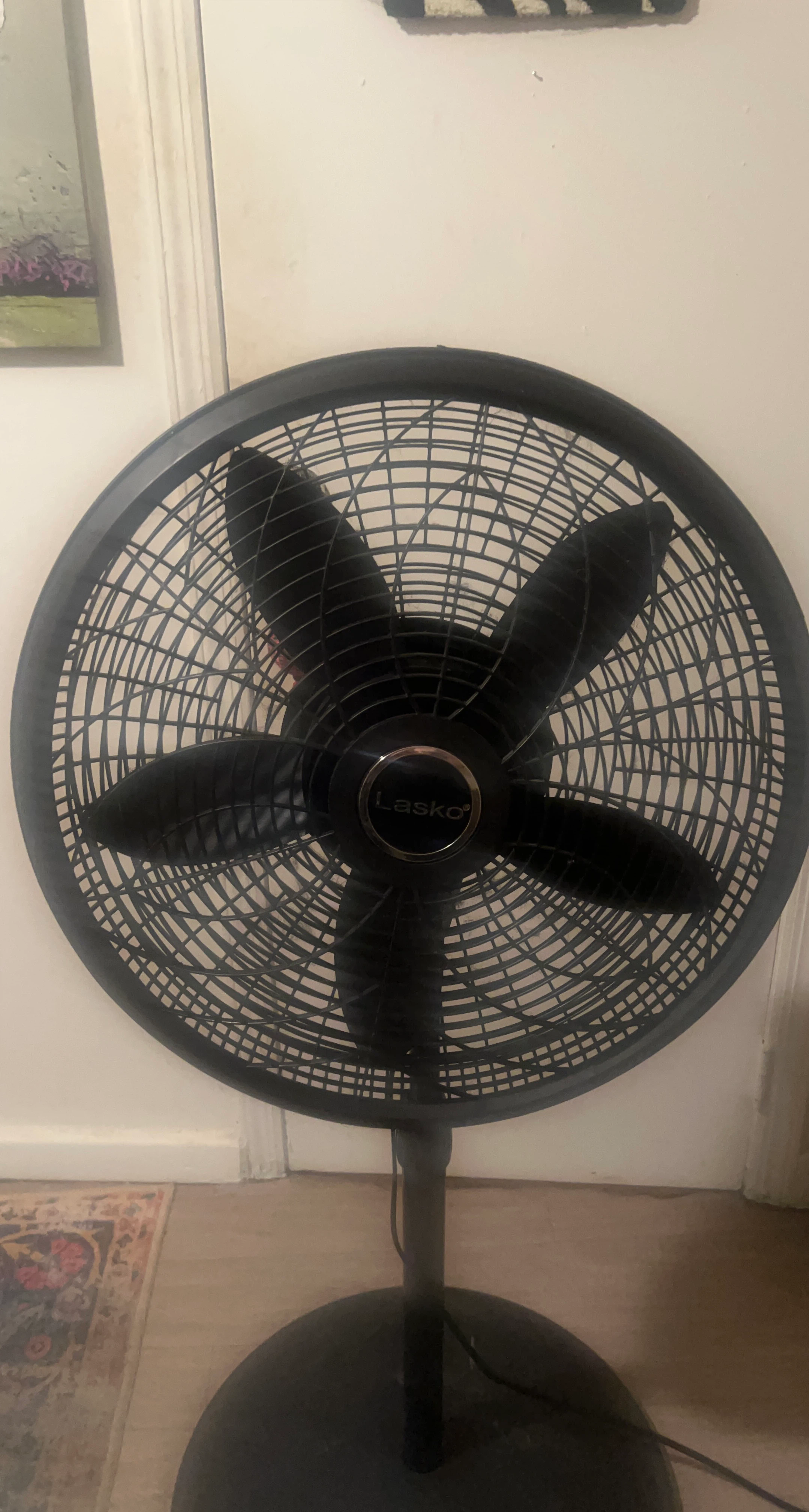 Lasko Black Pedestal Fan
