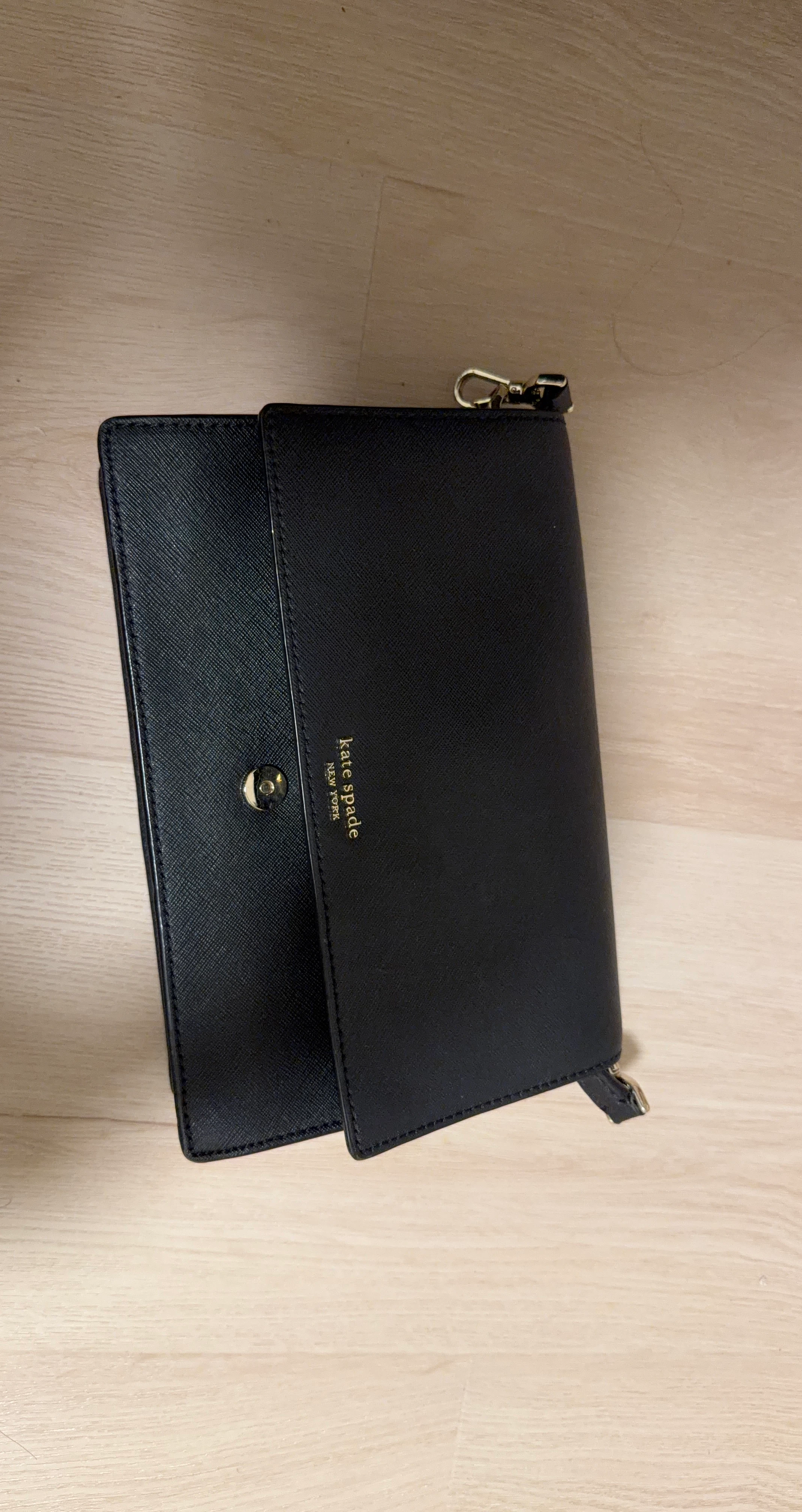 Kate Spade Black Leather Wallet