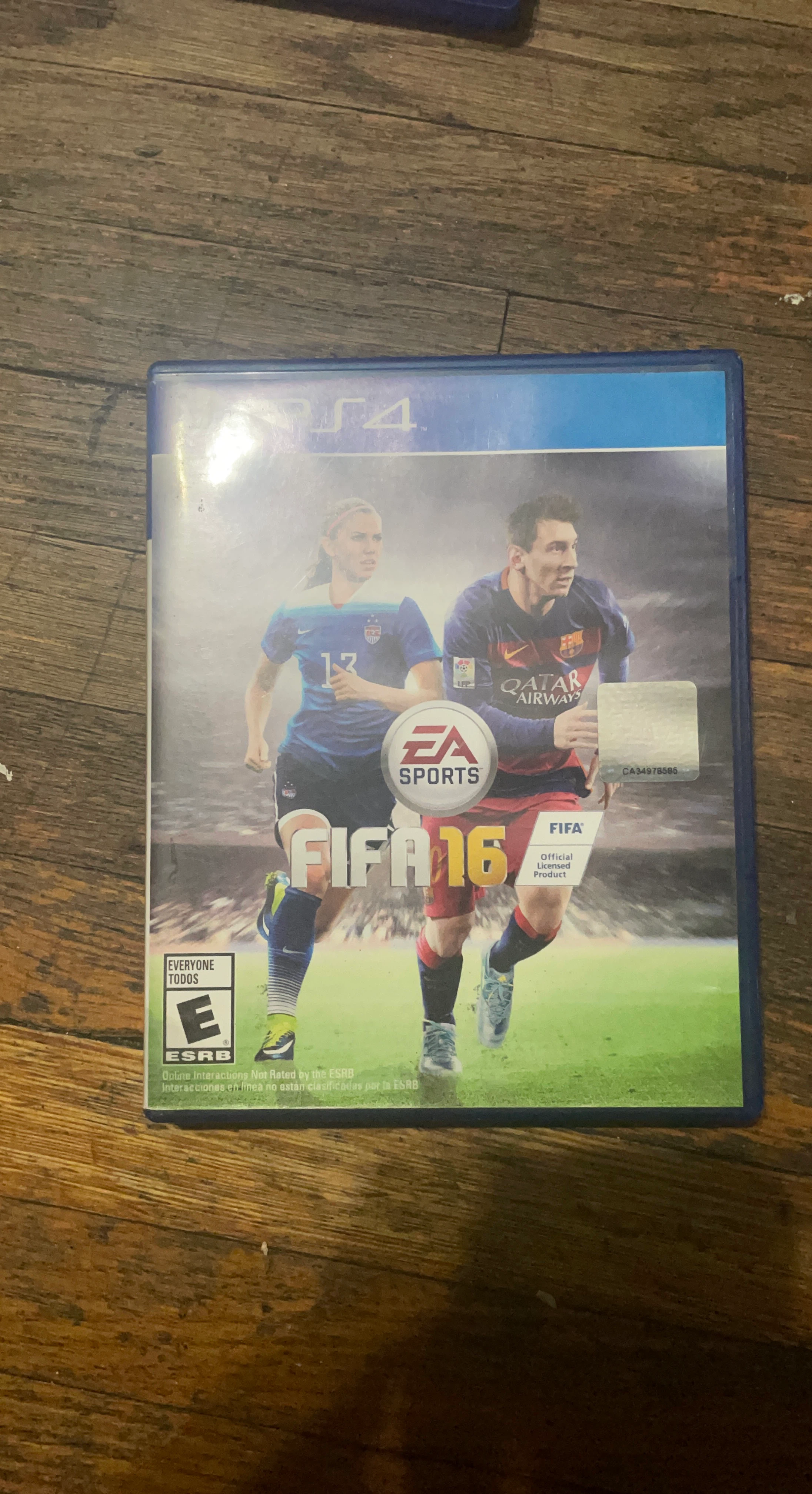 FIFA 16 Video Game for PlayStation 4