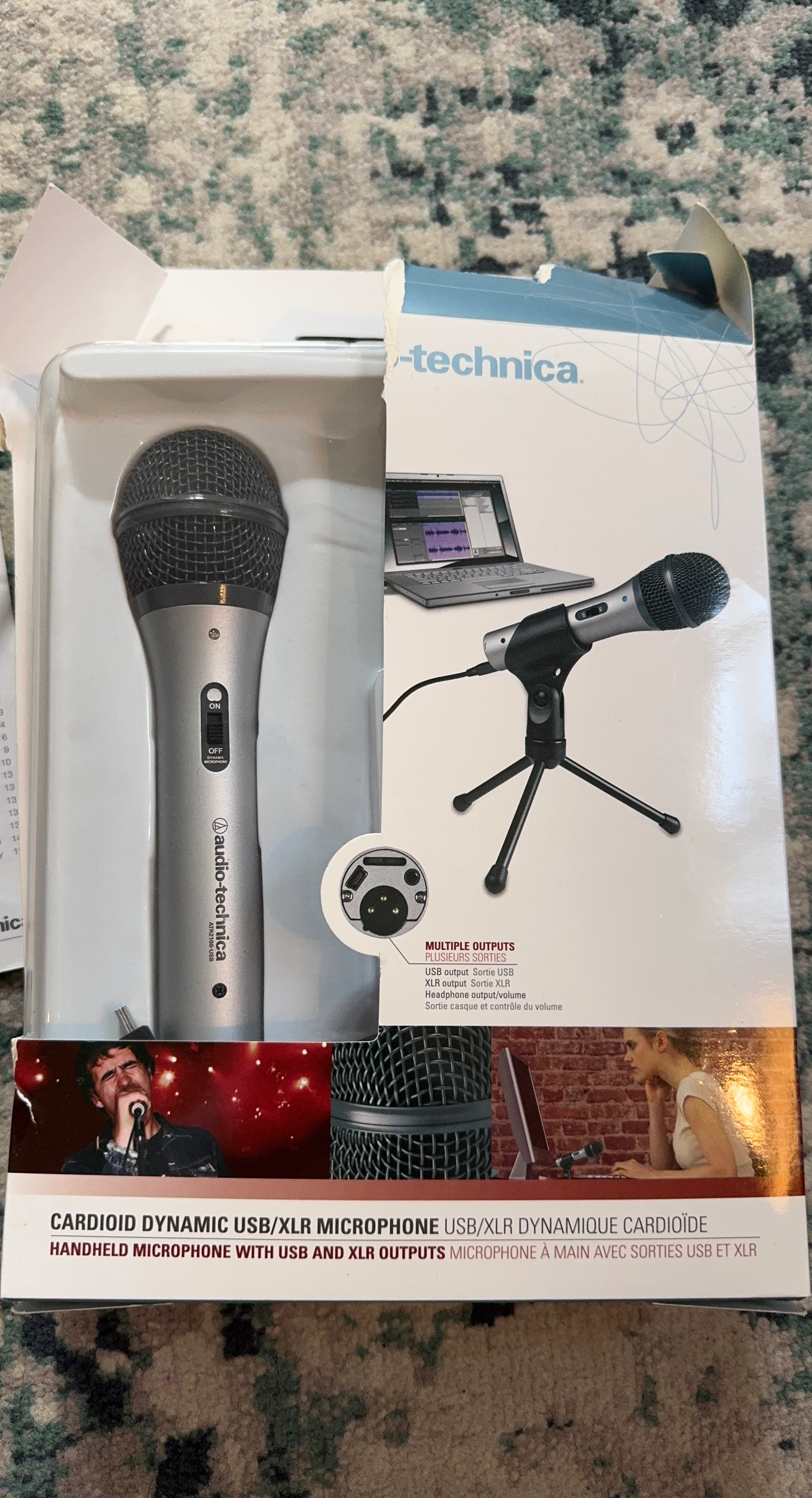 Audio-Technica ATR2100- USB/XLR Mic