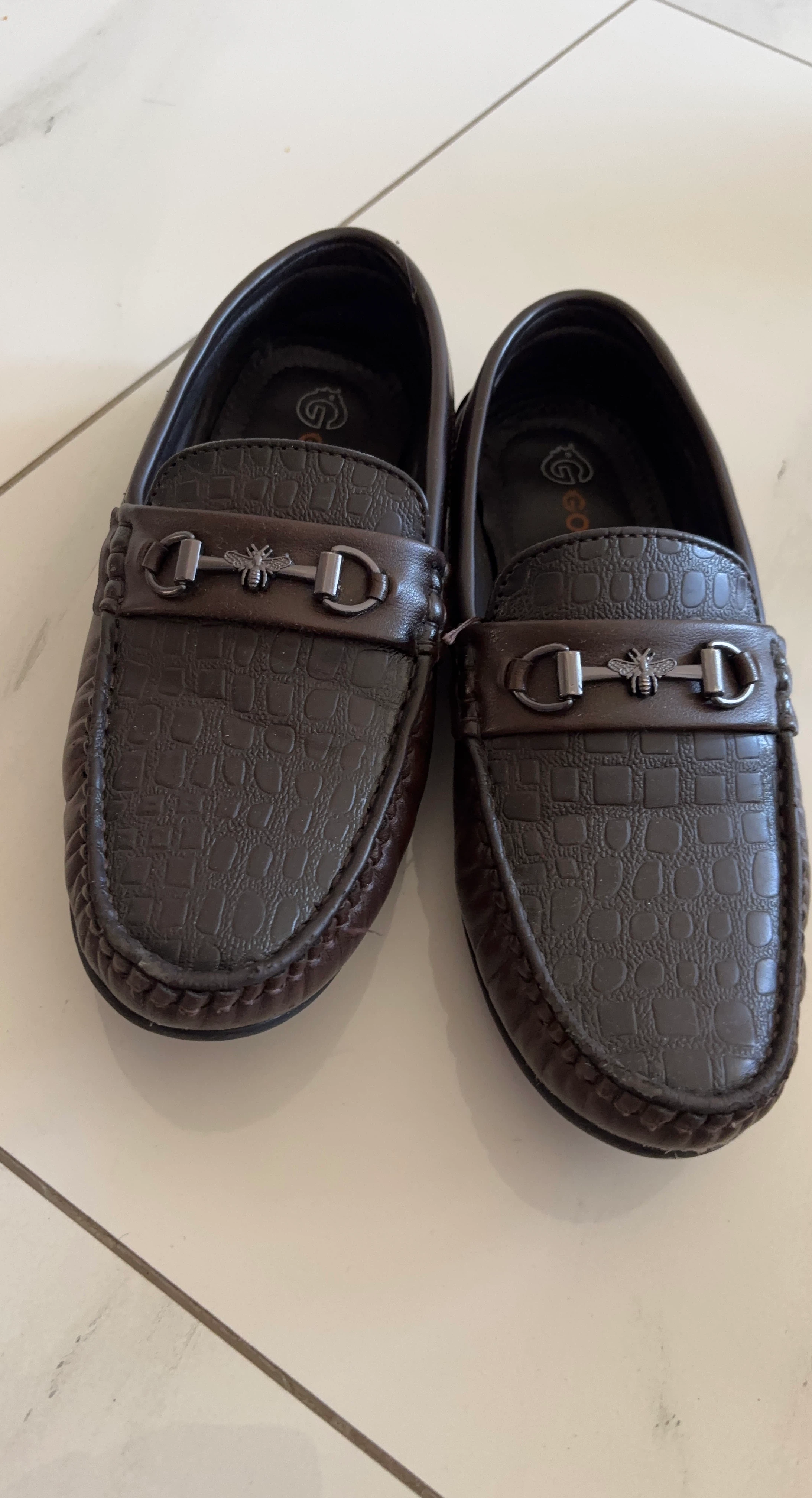 Kids  Brown Loafers
