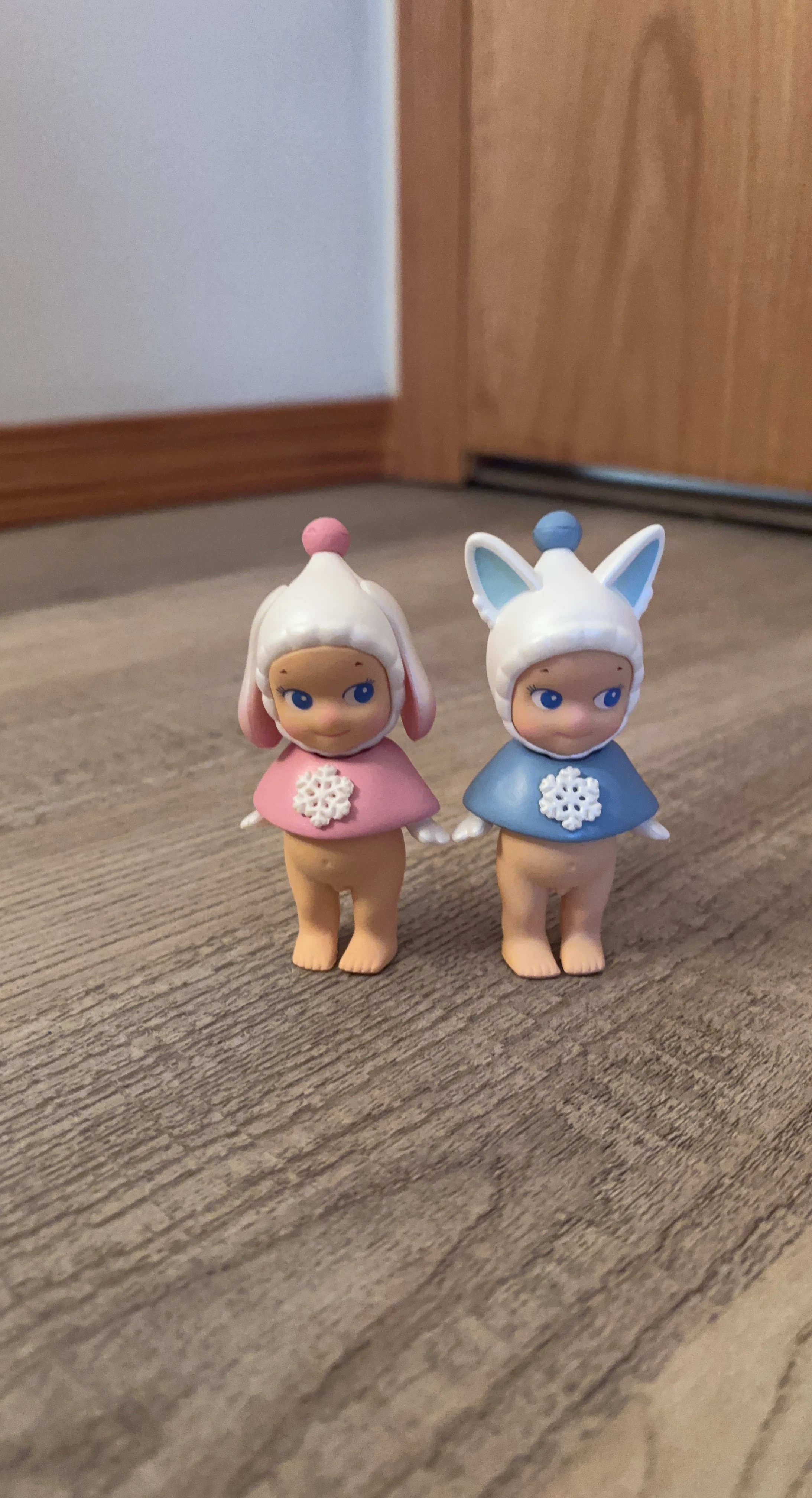 Sonny Angel Figures - Pink & Blue Winter Theme