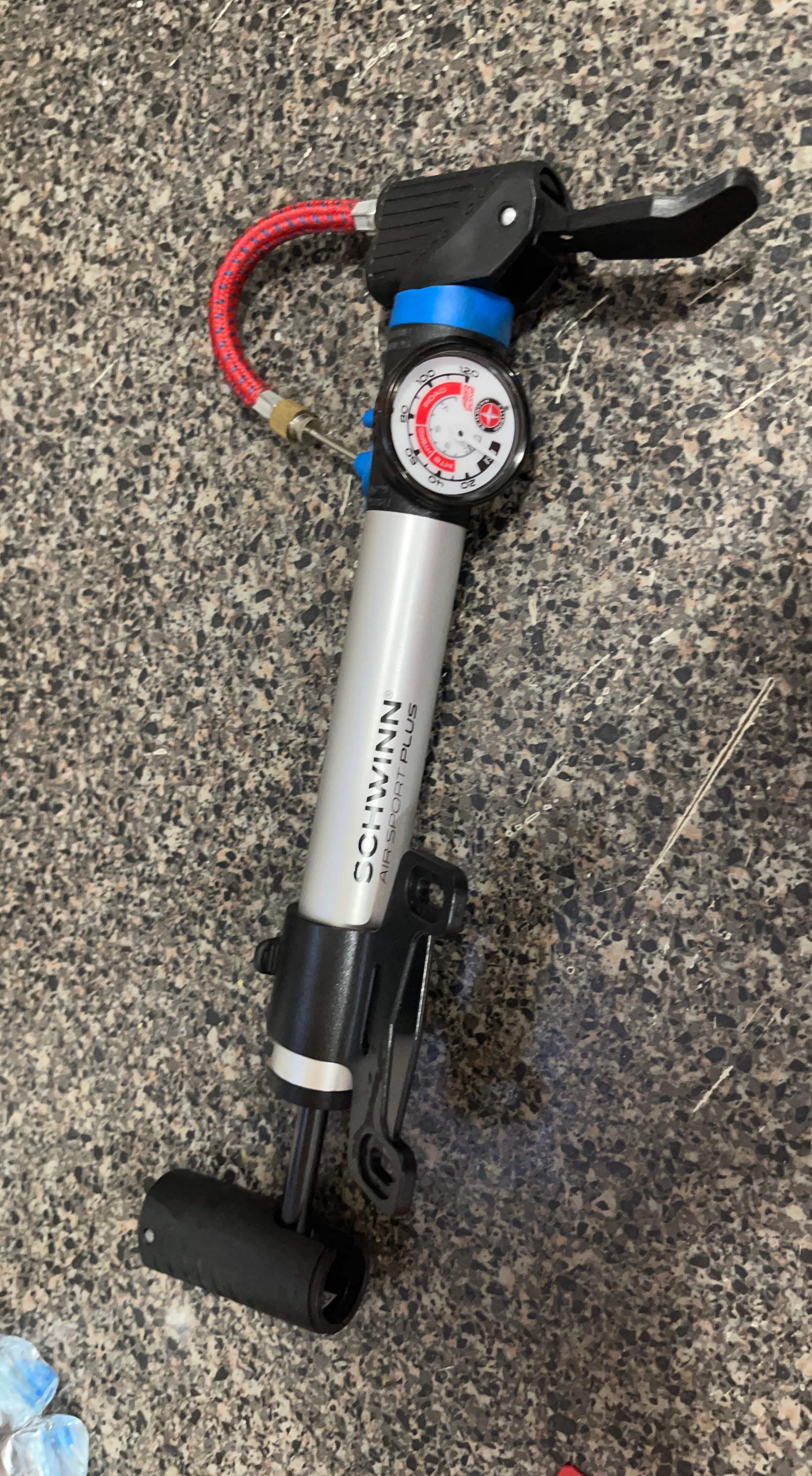 Schwinn Air Sport Plus Bicycle Pump with Gauge