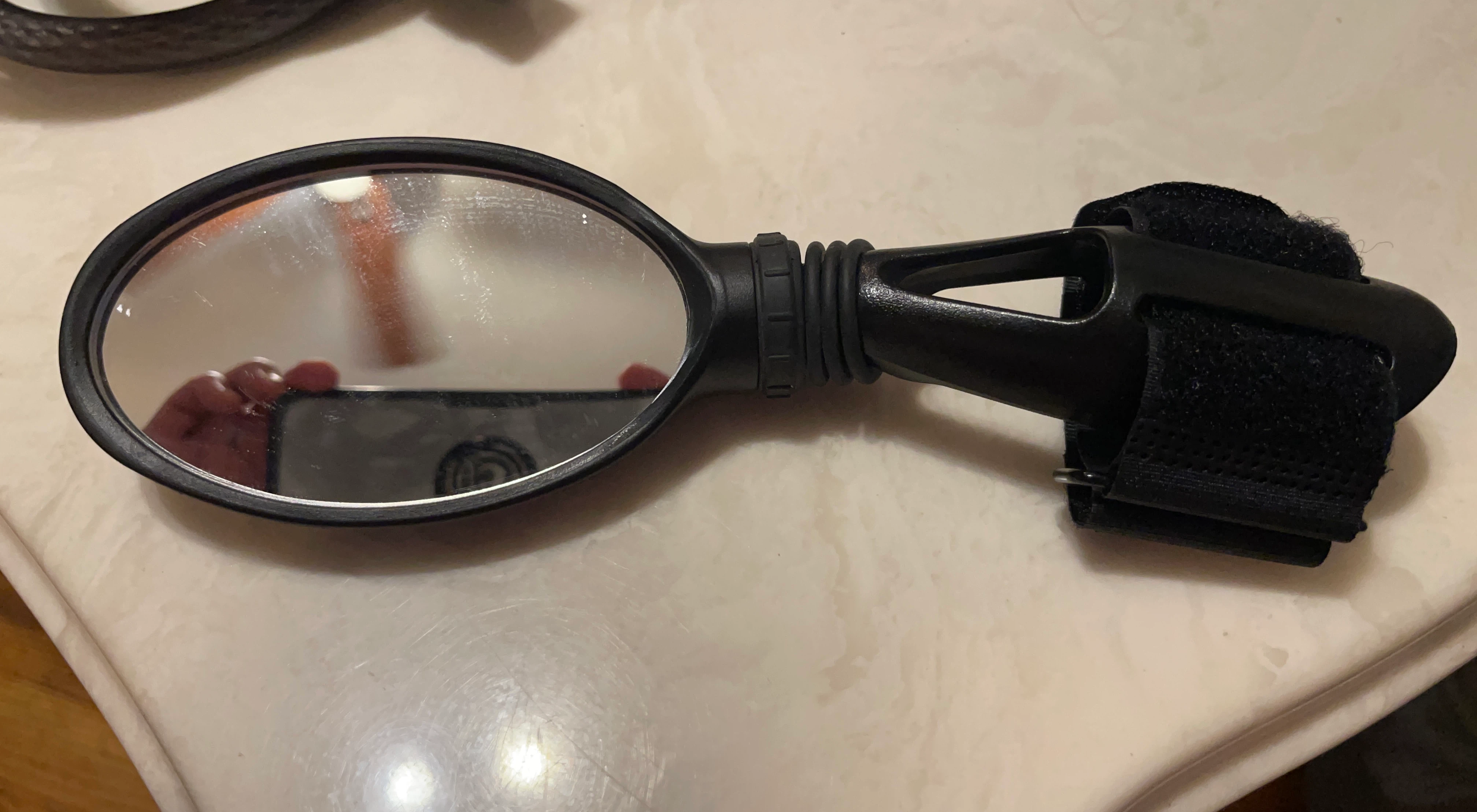 Adjustable Bicycle Mirror with Strap