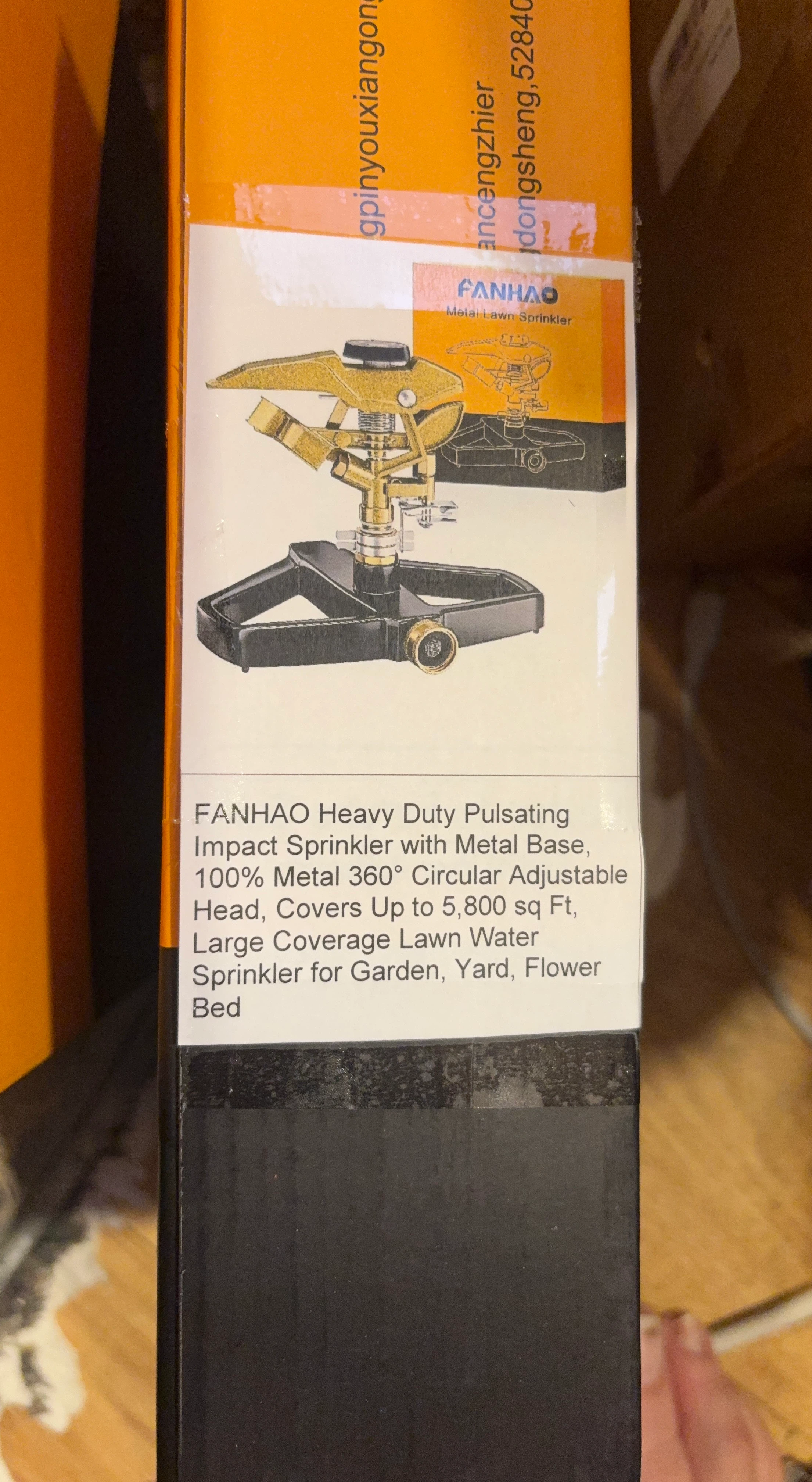 FANHAO Heavy Duty Impact Sprinkler