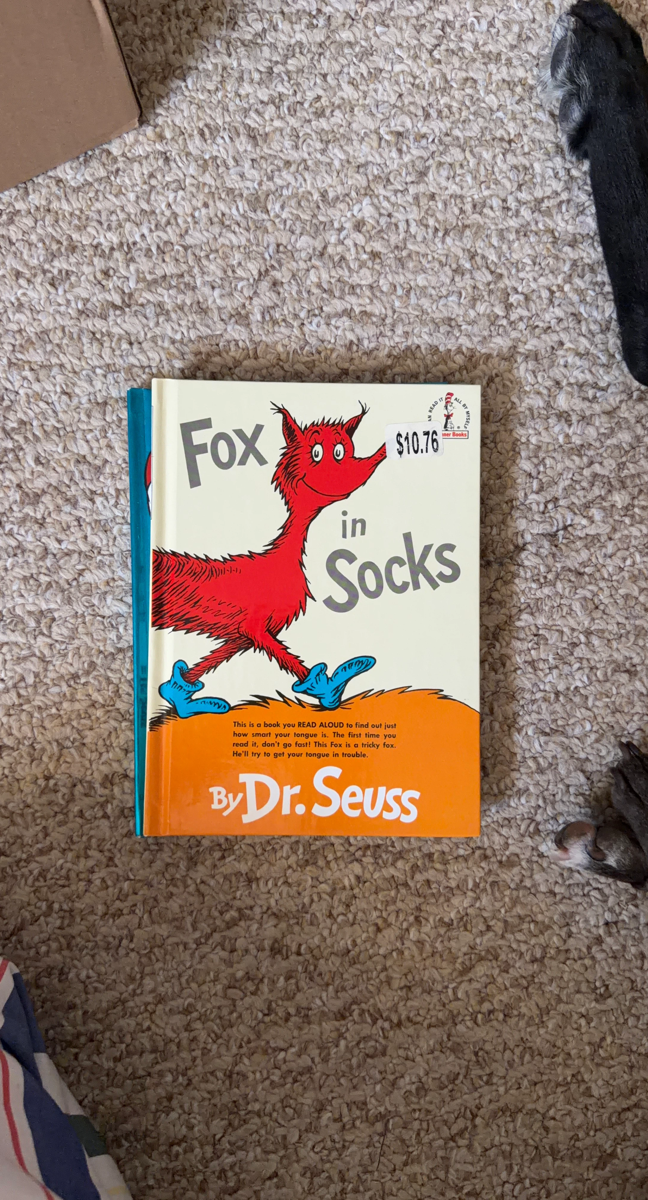 Fox in Socks by Dr. Seuss Book
