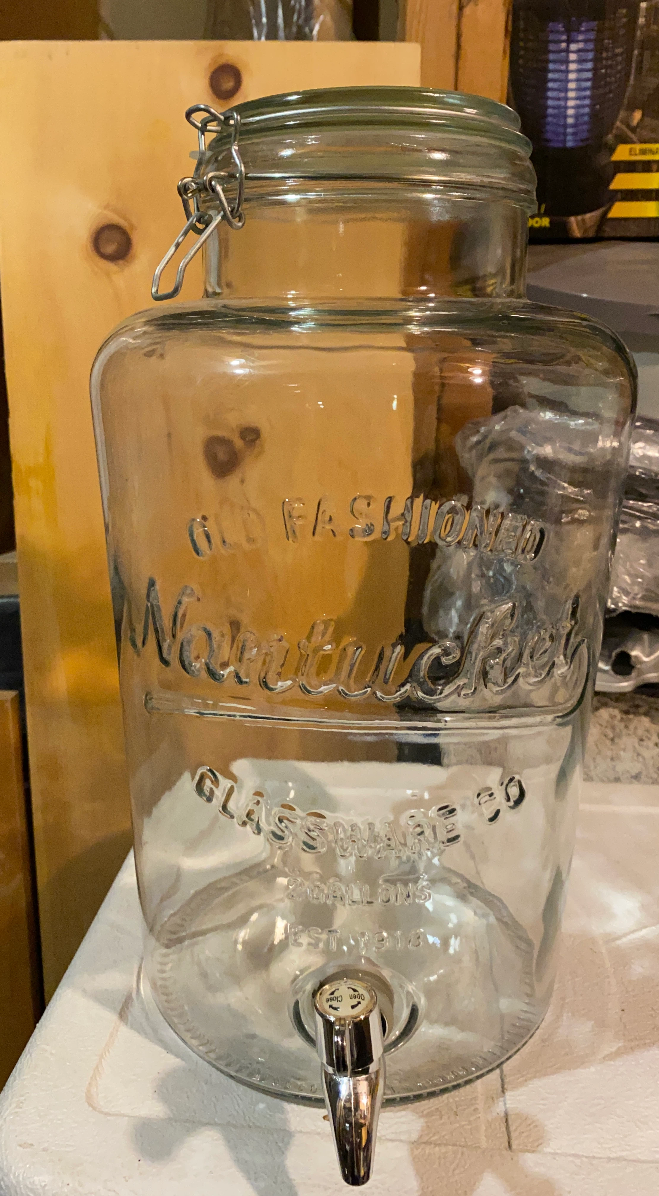 Old Fashioned Beverage Dispenser