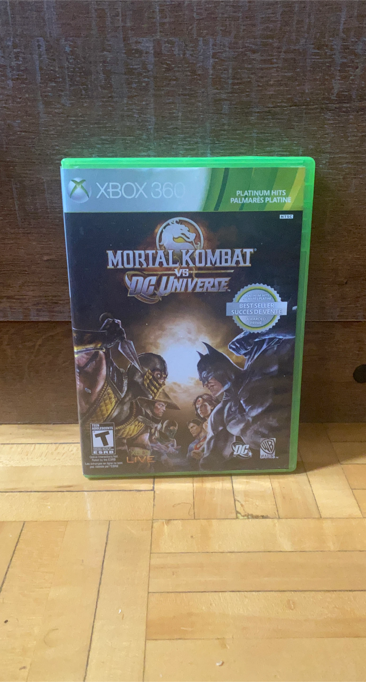 Xbox 360 Mortal Kombat vs. DC Universe Platinum Hits Game