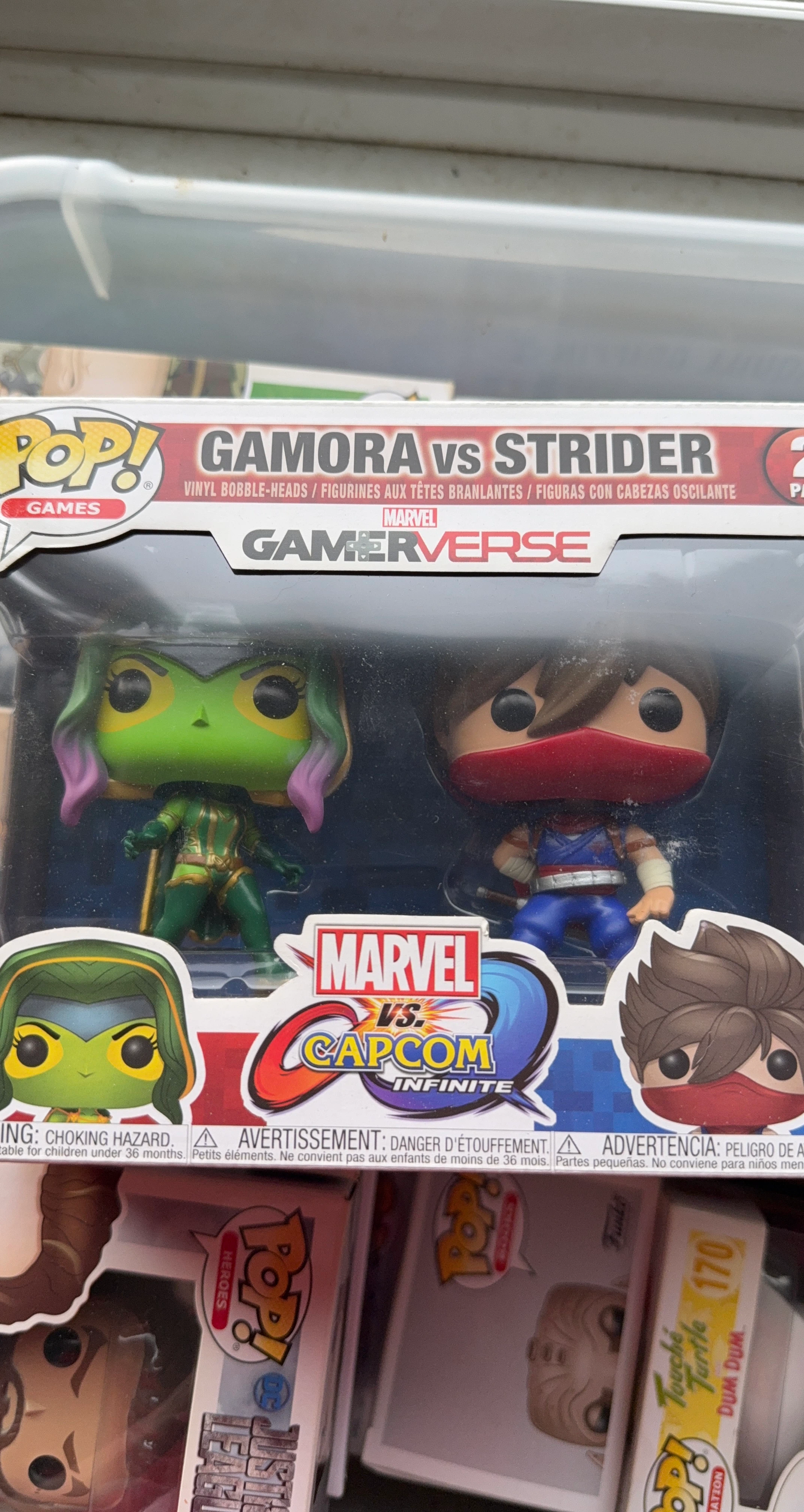 Funko Pop! Gamora vs Strider Vinyl Bobble-Heads
