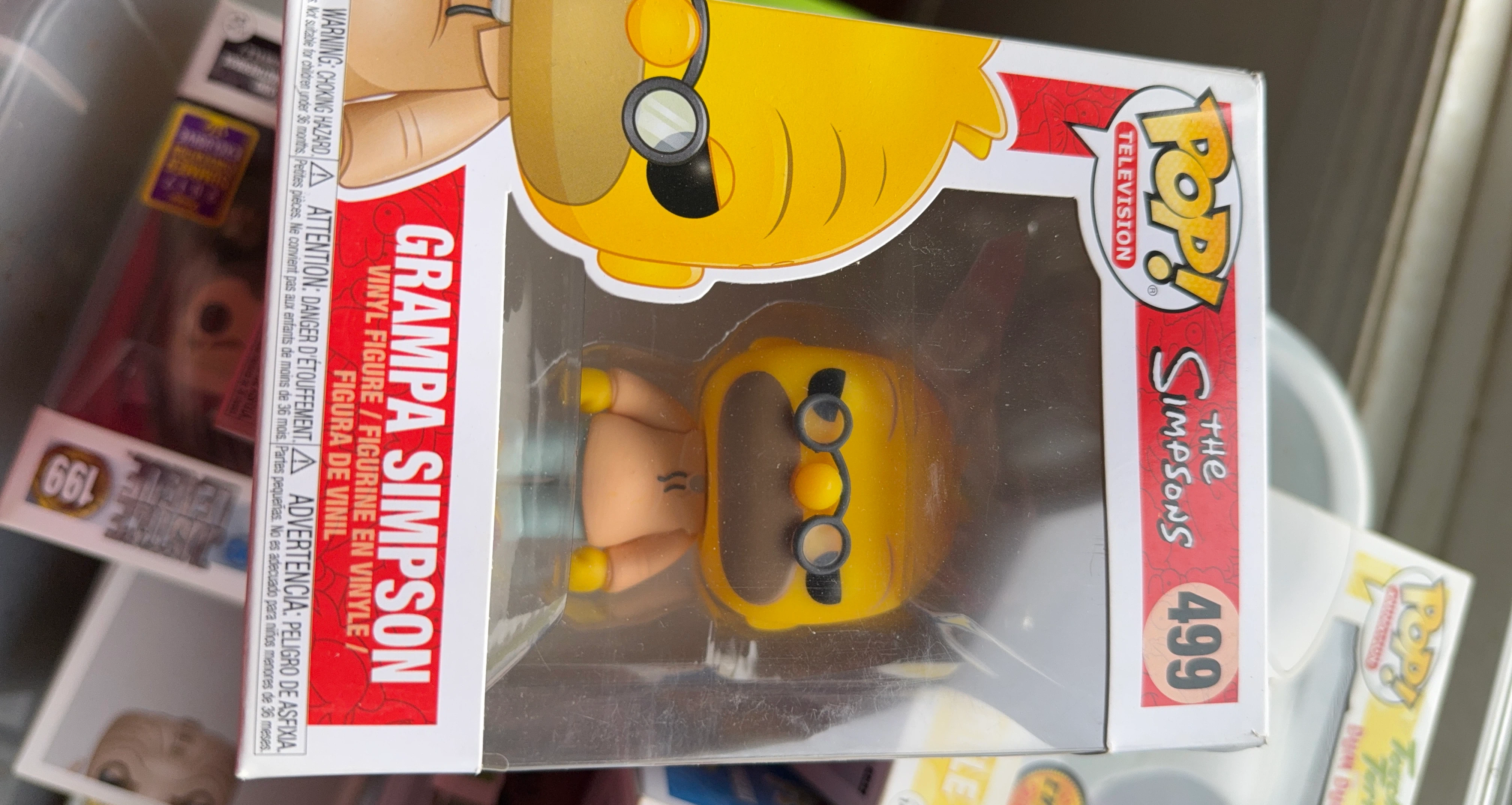 Funko Pop! The Simpsons Grampa Simpson #499 Vinyl Figure