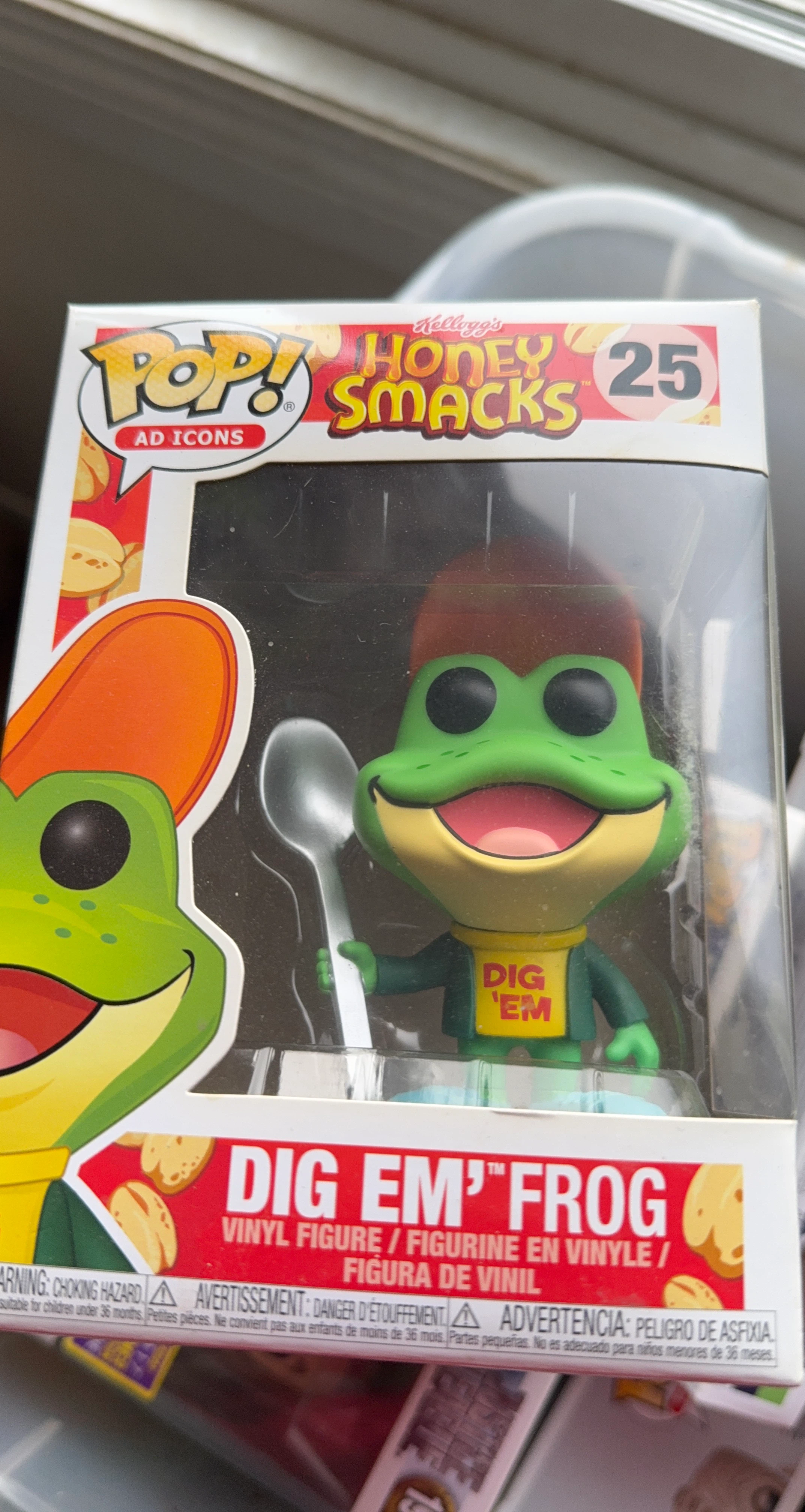 Funko Pop! Kellogg's Honey Smacks Dig 'Em Frog #25