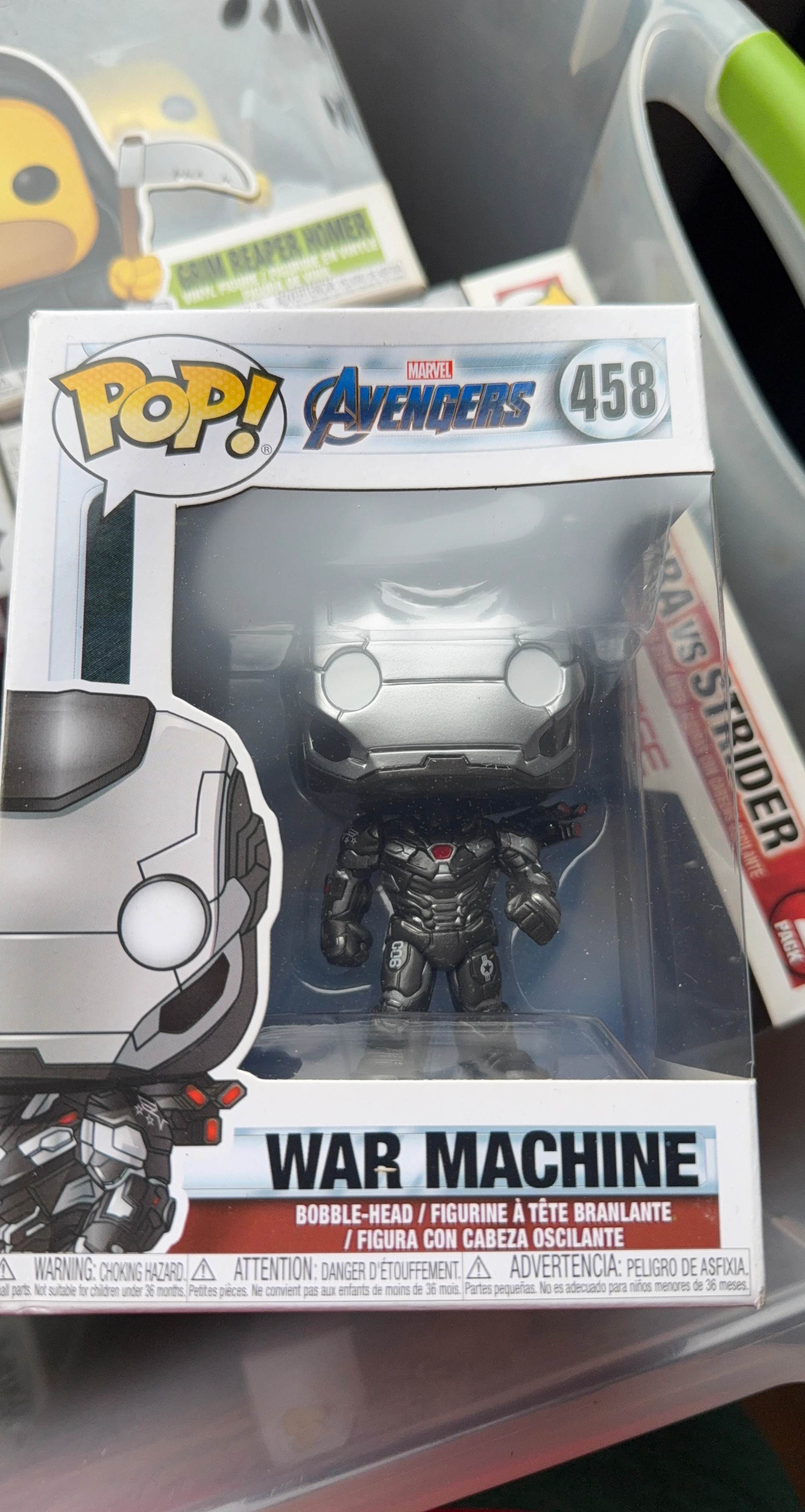 Funko Pop! Marvel Avengers War Machine #458