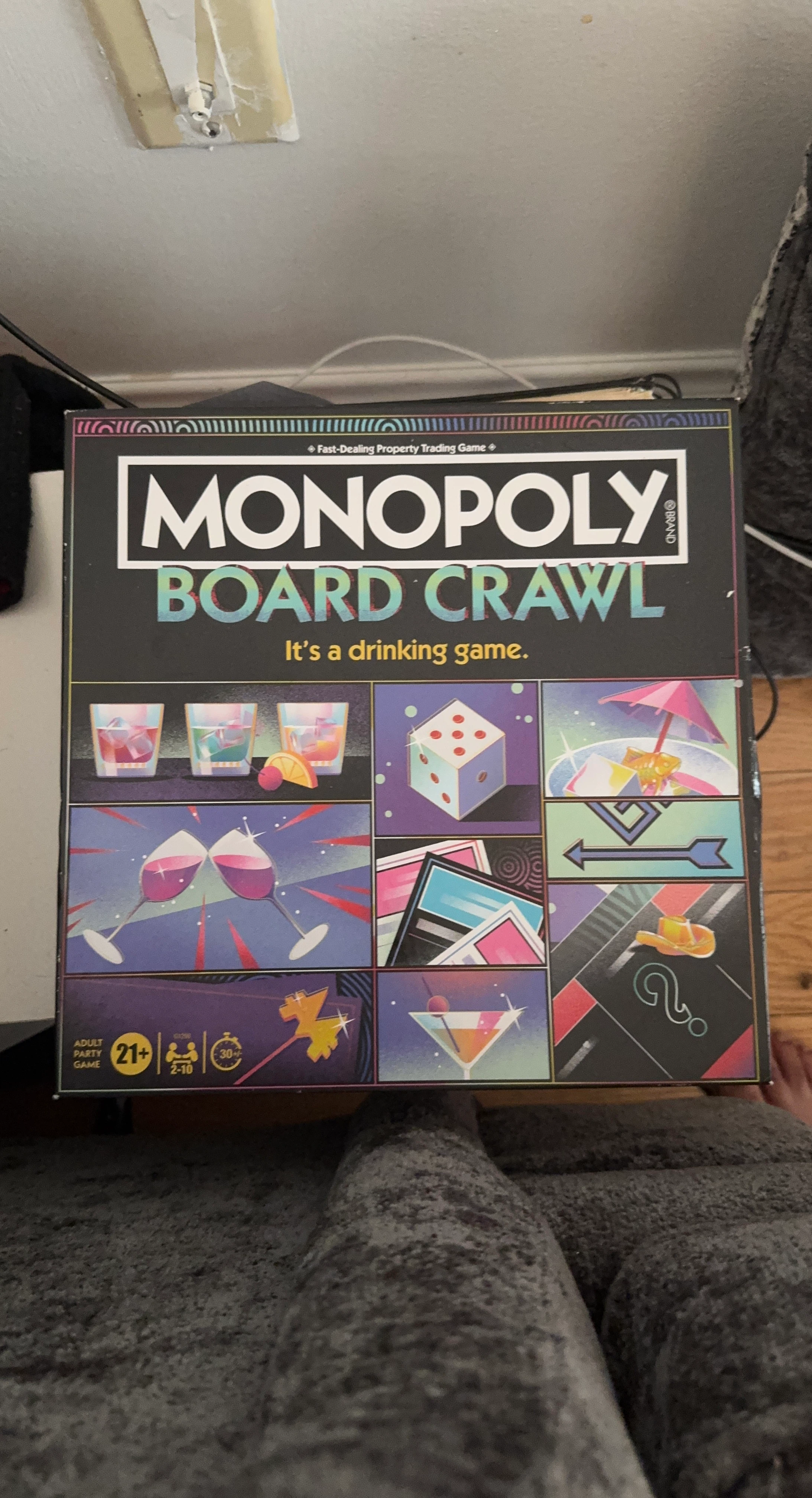 Monopoly Board Crawl Drinking Game