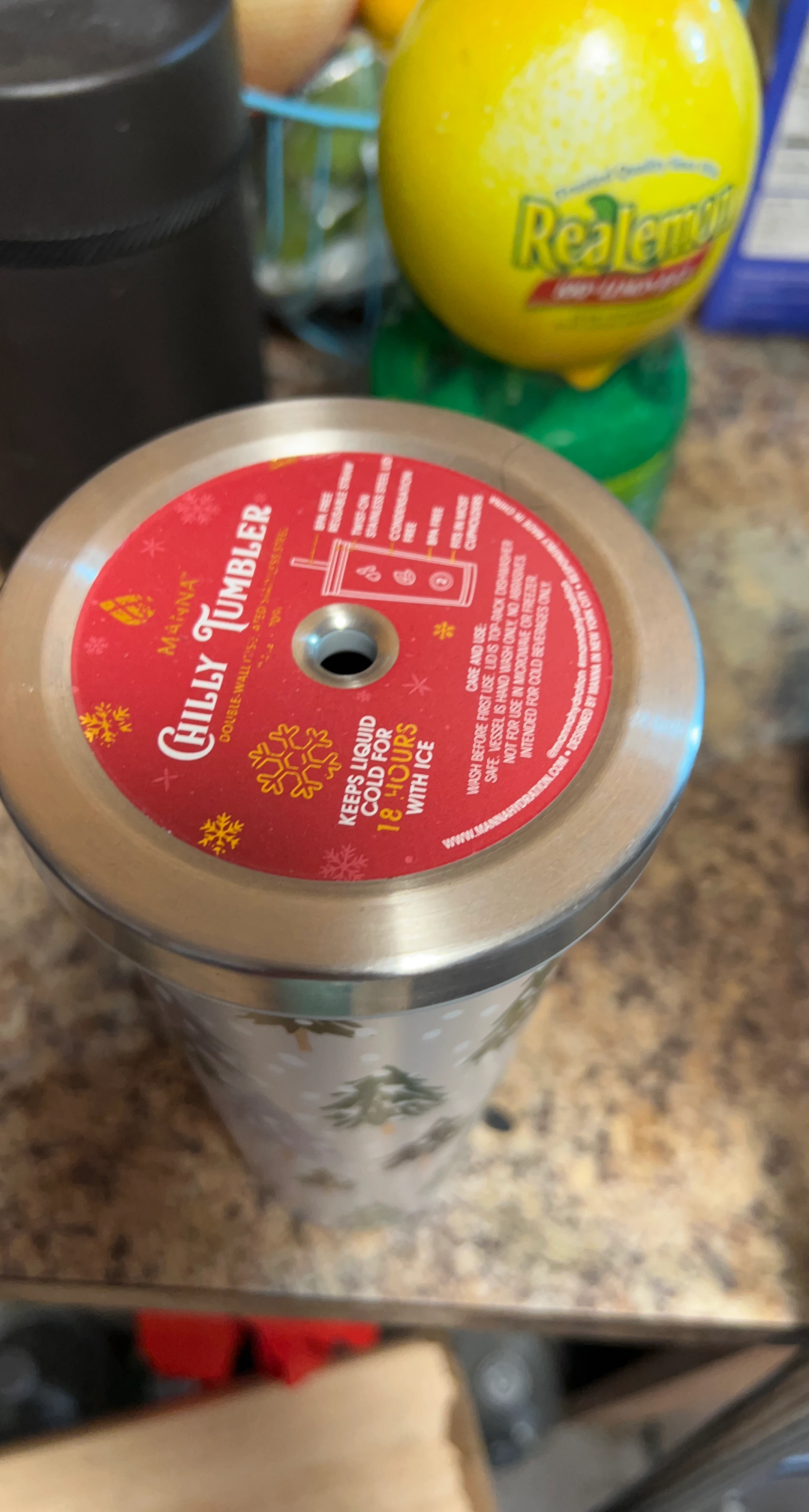 Manna Chilly Tumbler - Double-Wall Stainless Steel