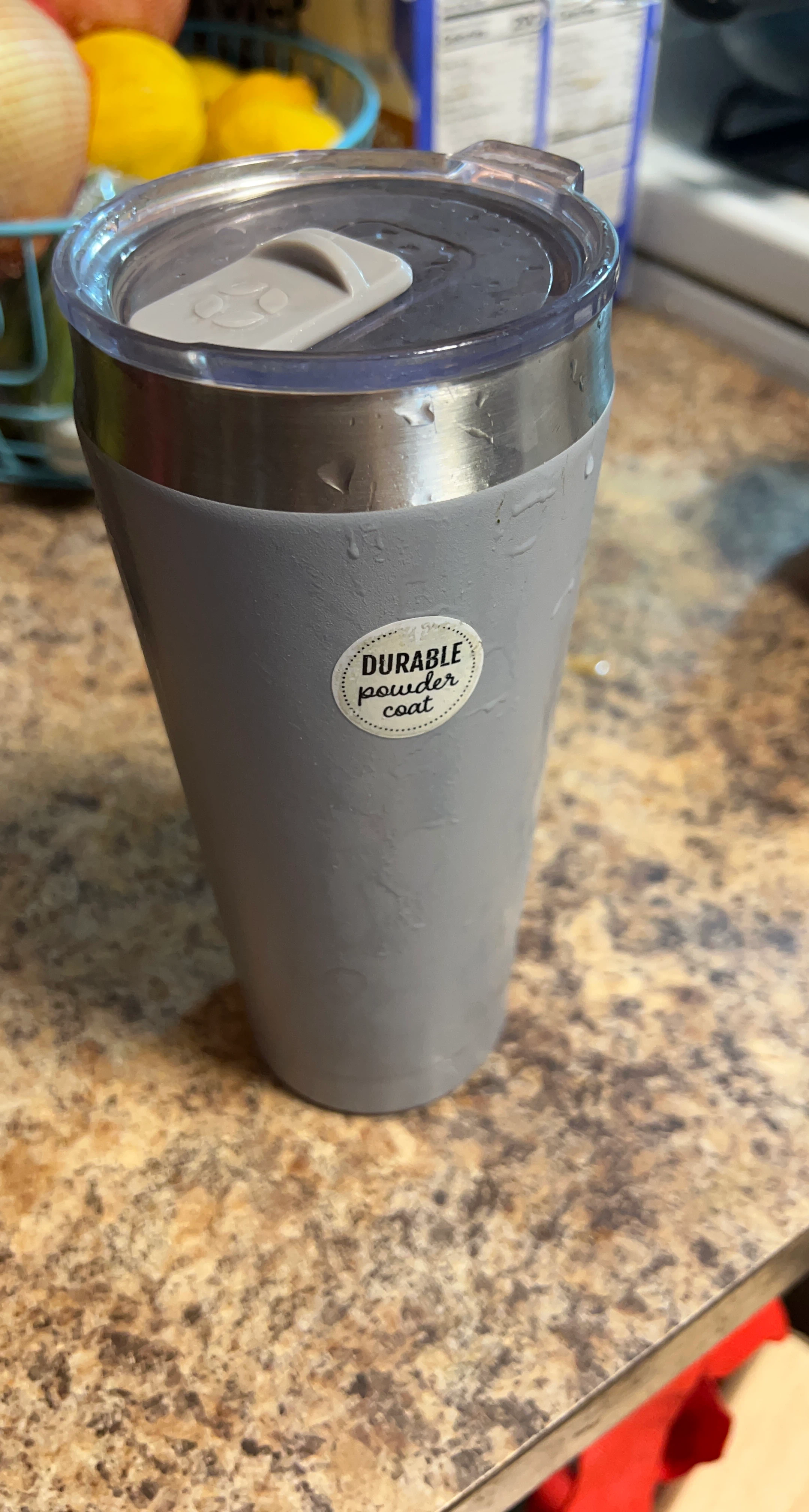Gray Insulated Tumbler