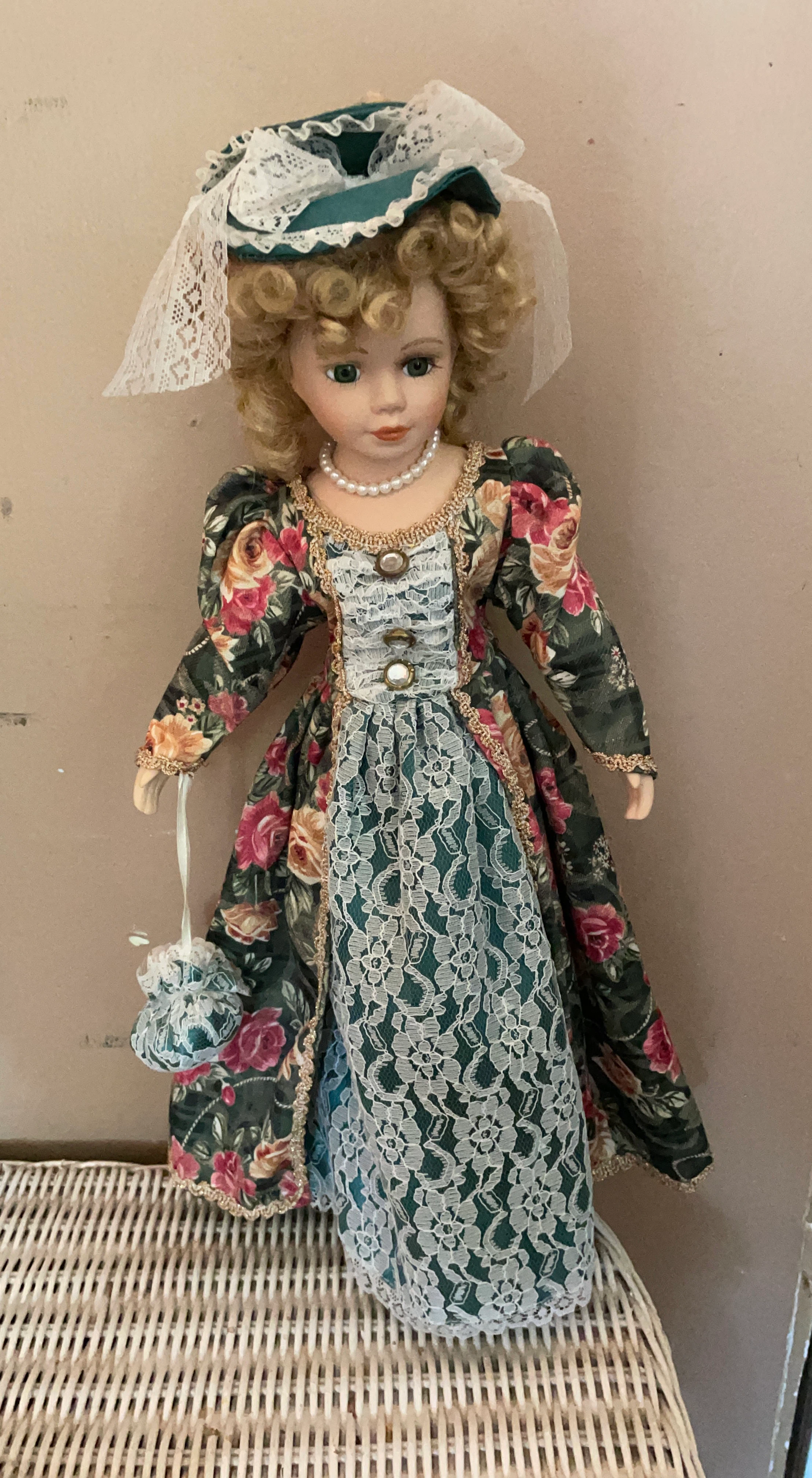 Vintage Porcelain Doll