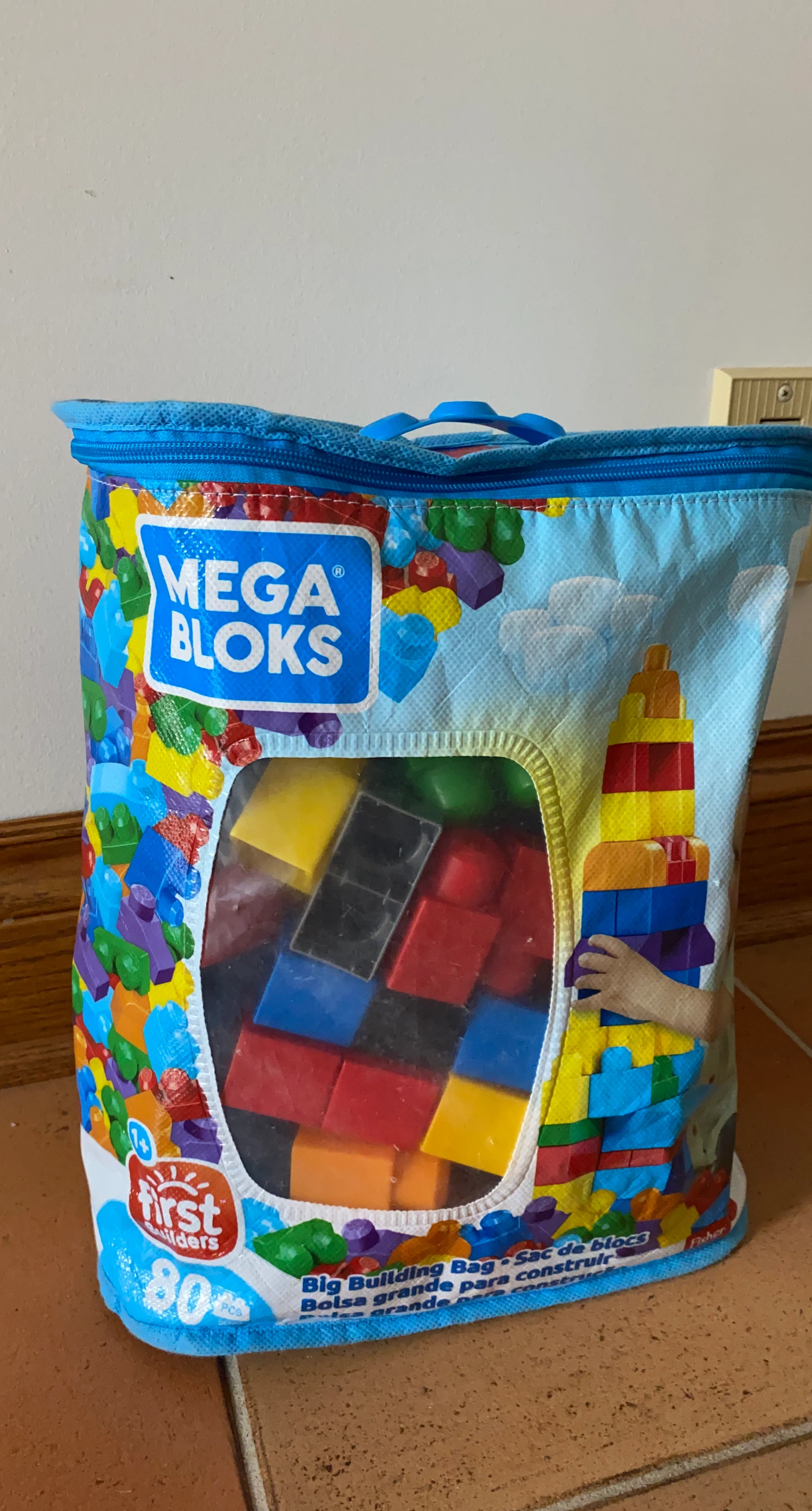 Mega Bloks Big Building Bag (80 Pieces)