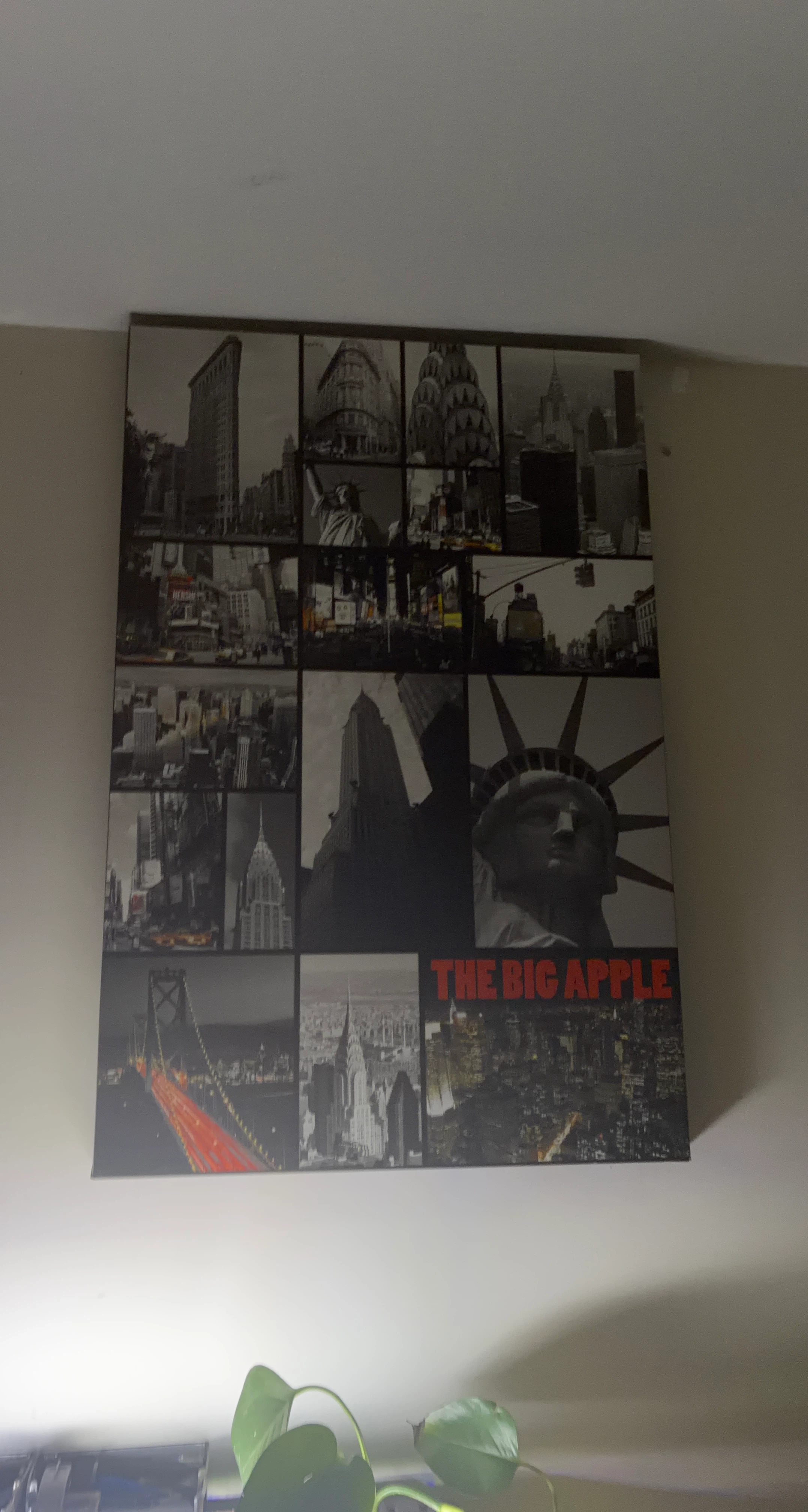 Wall Art Print "The Big Apple" Collage