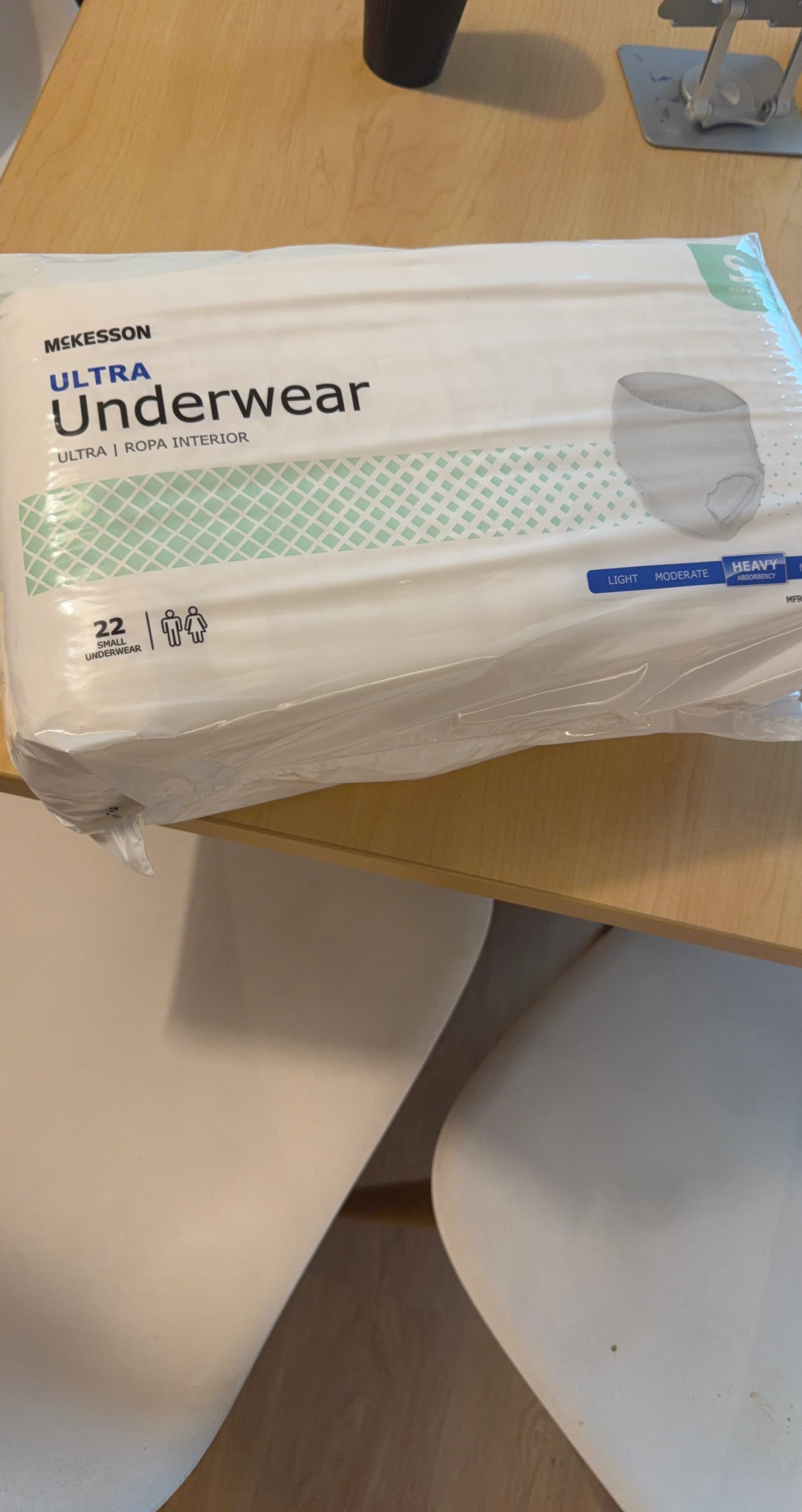 McKesson Ultra Underwear Small 22 Count