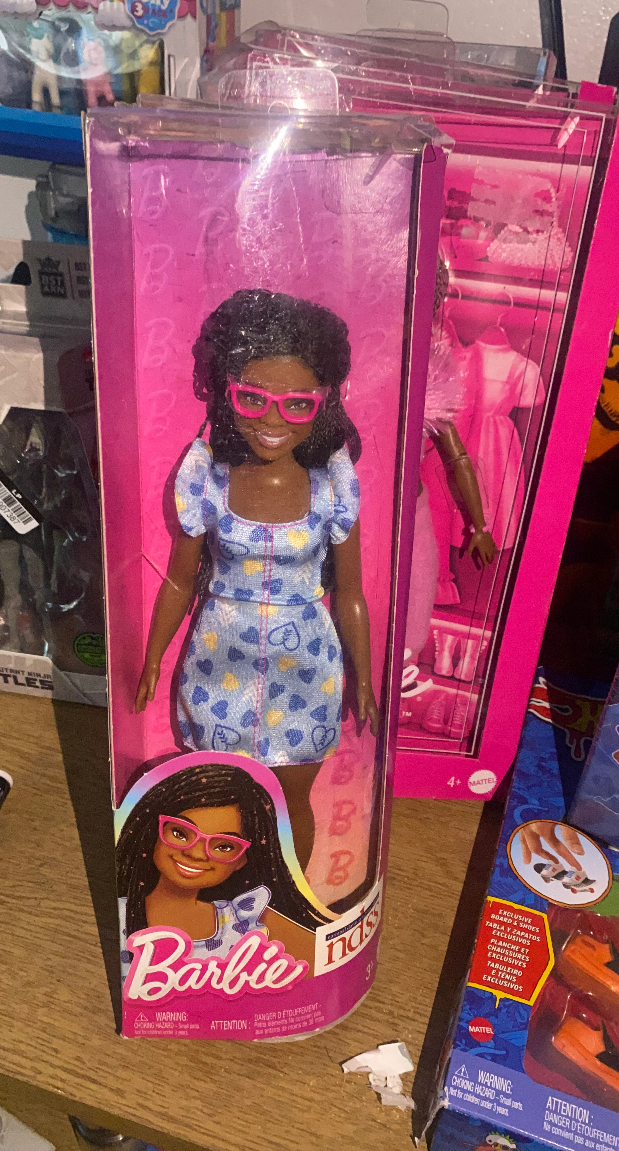 Barbie Doll with Pink Glasses