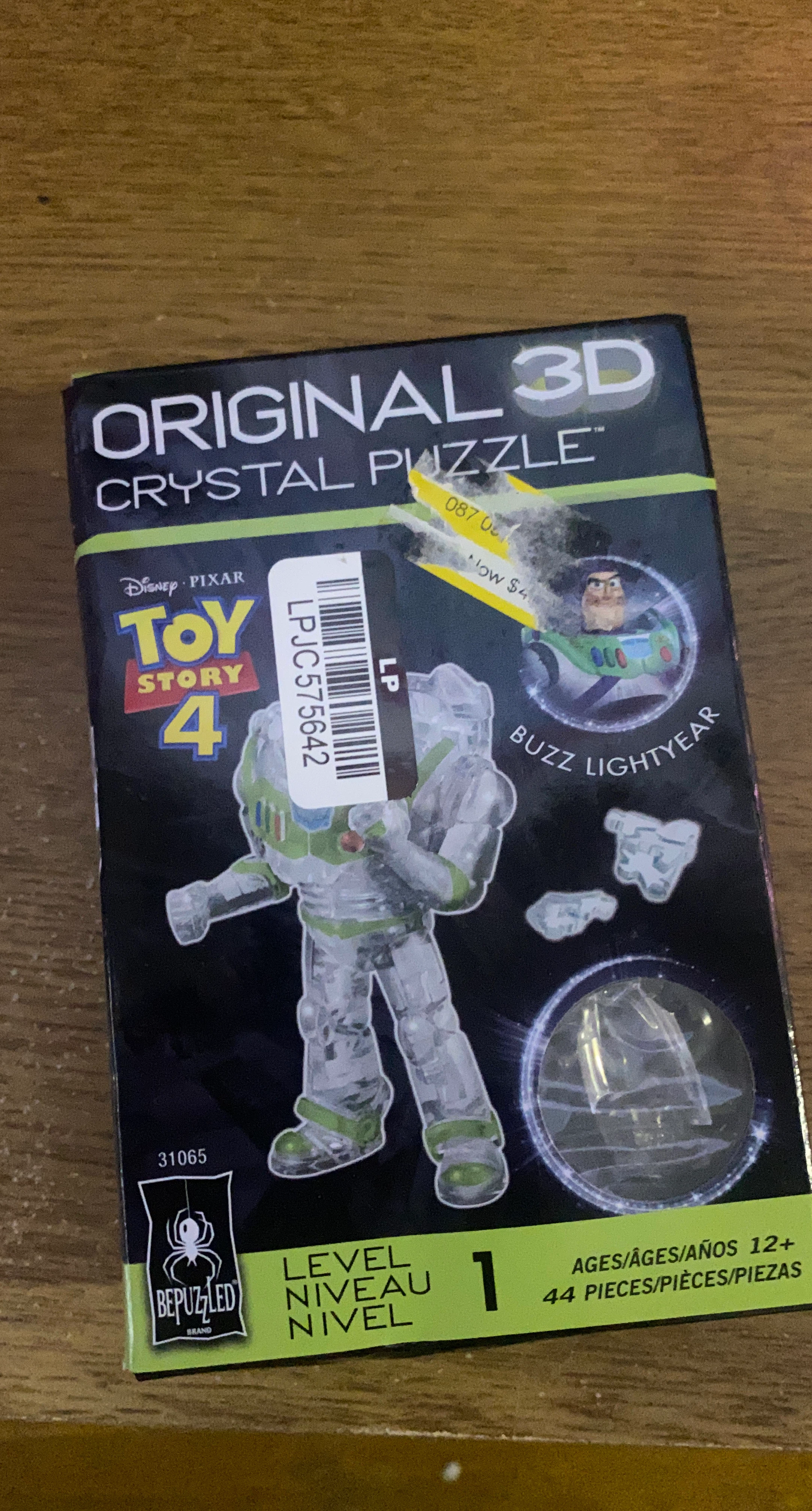 Disney Pixar Toy Story 4 Buzz Lightyear 3D Crystal Puzzle