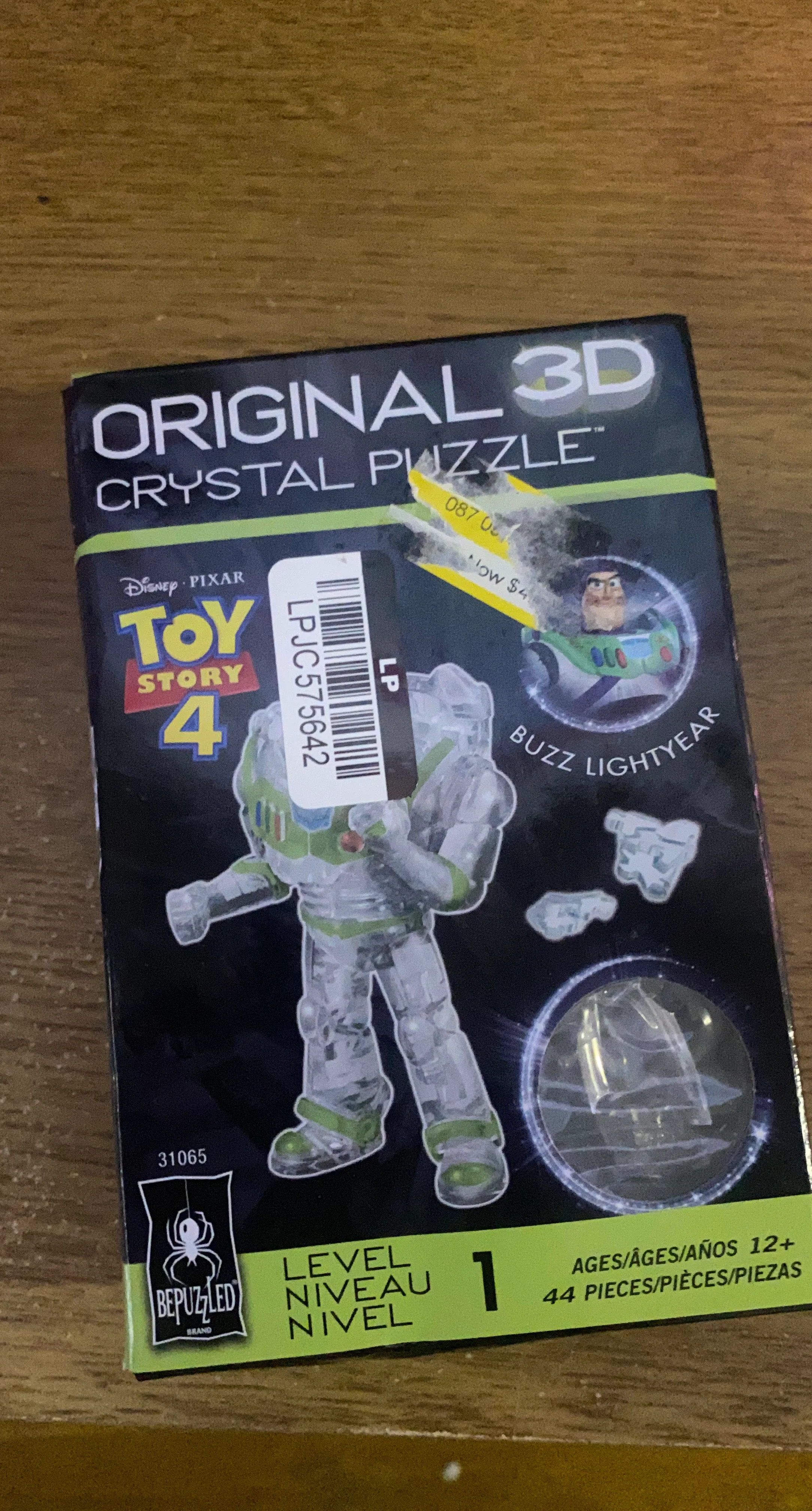 Disney Pixar Toy Story 4 Buzz Lightyear 3D Crystal Puzzle