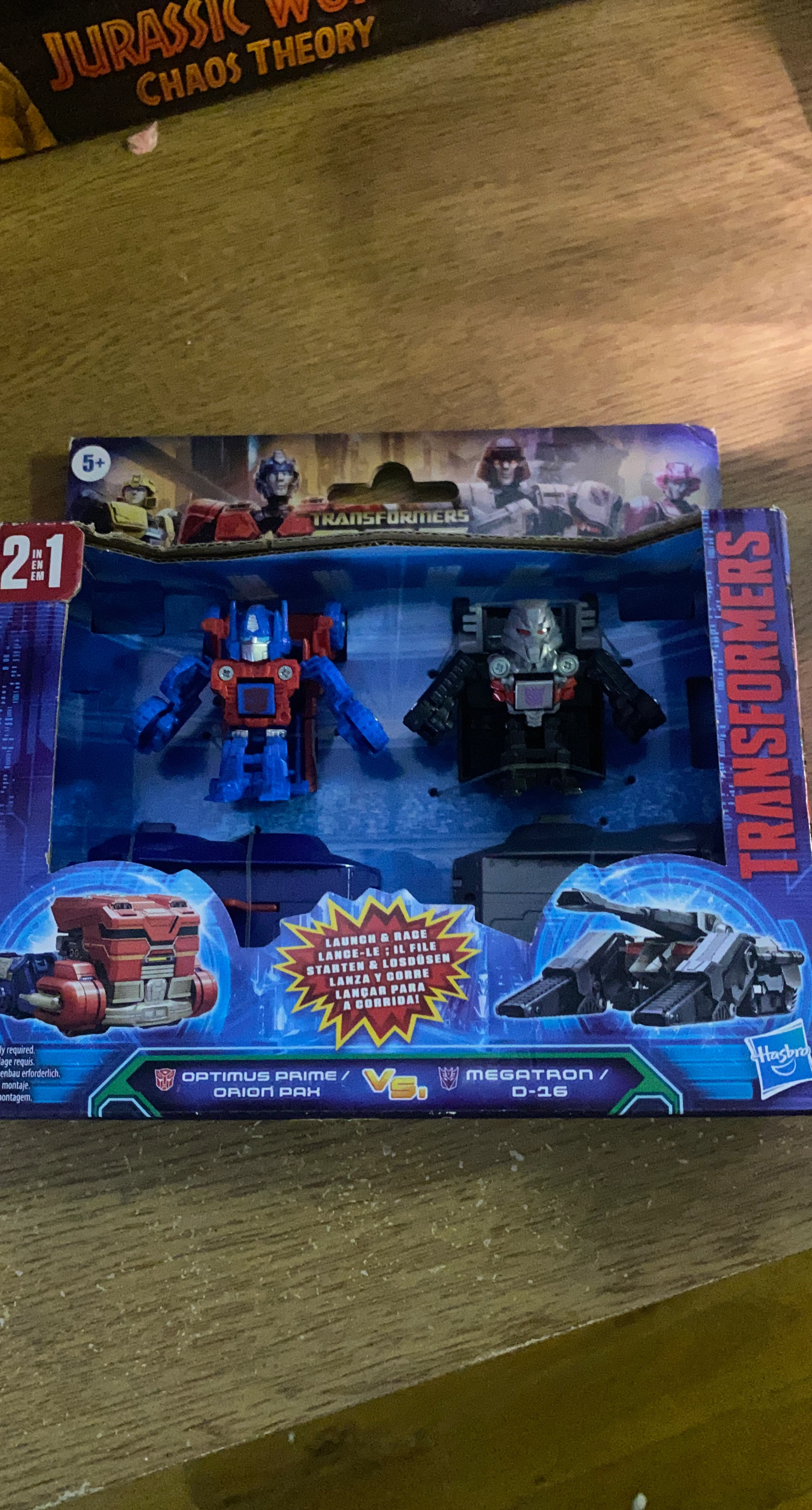 Optimus Prime vs. Megatron Orion Pax D-16 Action Figures