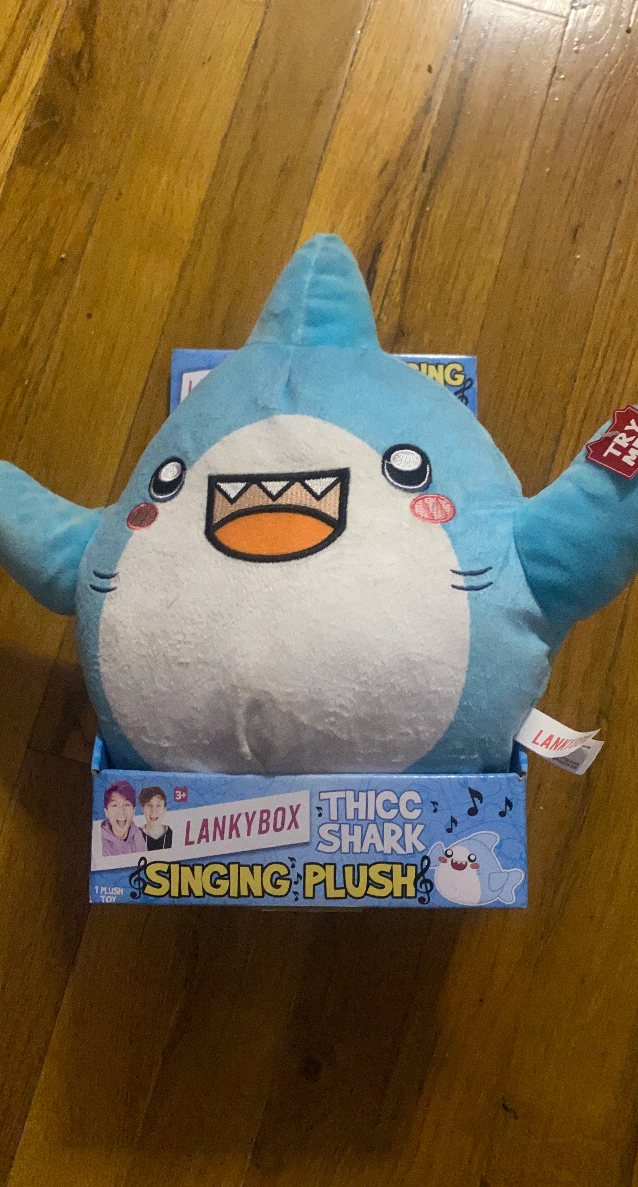 LankyBox Thicc Shark Singing Plush Toy