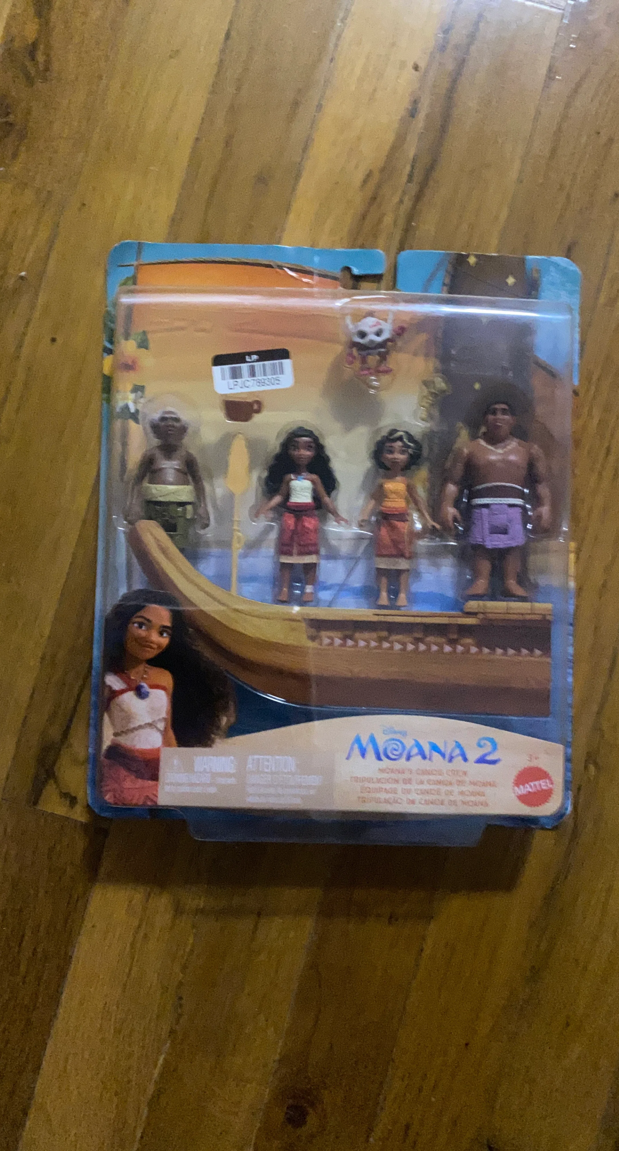 Disney Moana 2 Moana's Canoe Crew Figures