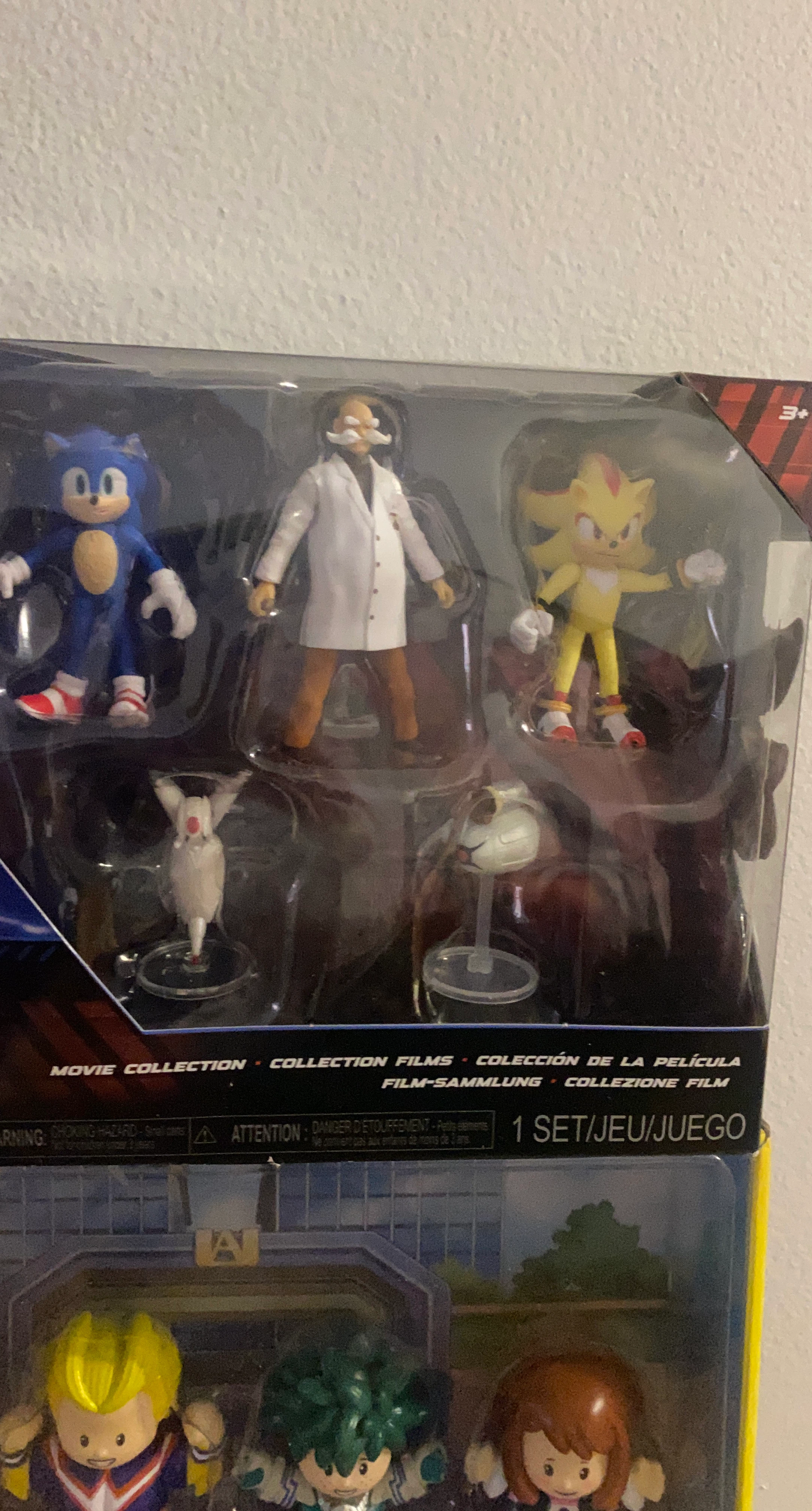 Sonic the Hedgehog Movie Collection Action Figures