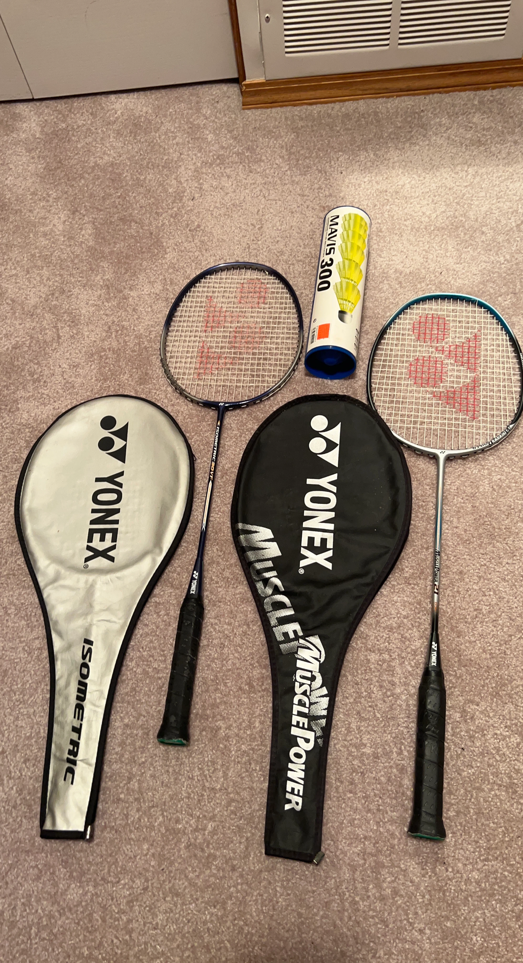 Yonex Badminton Rackets and Birdies