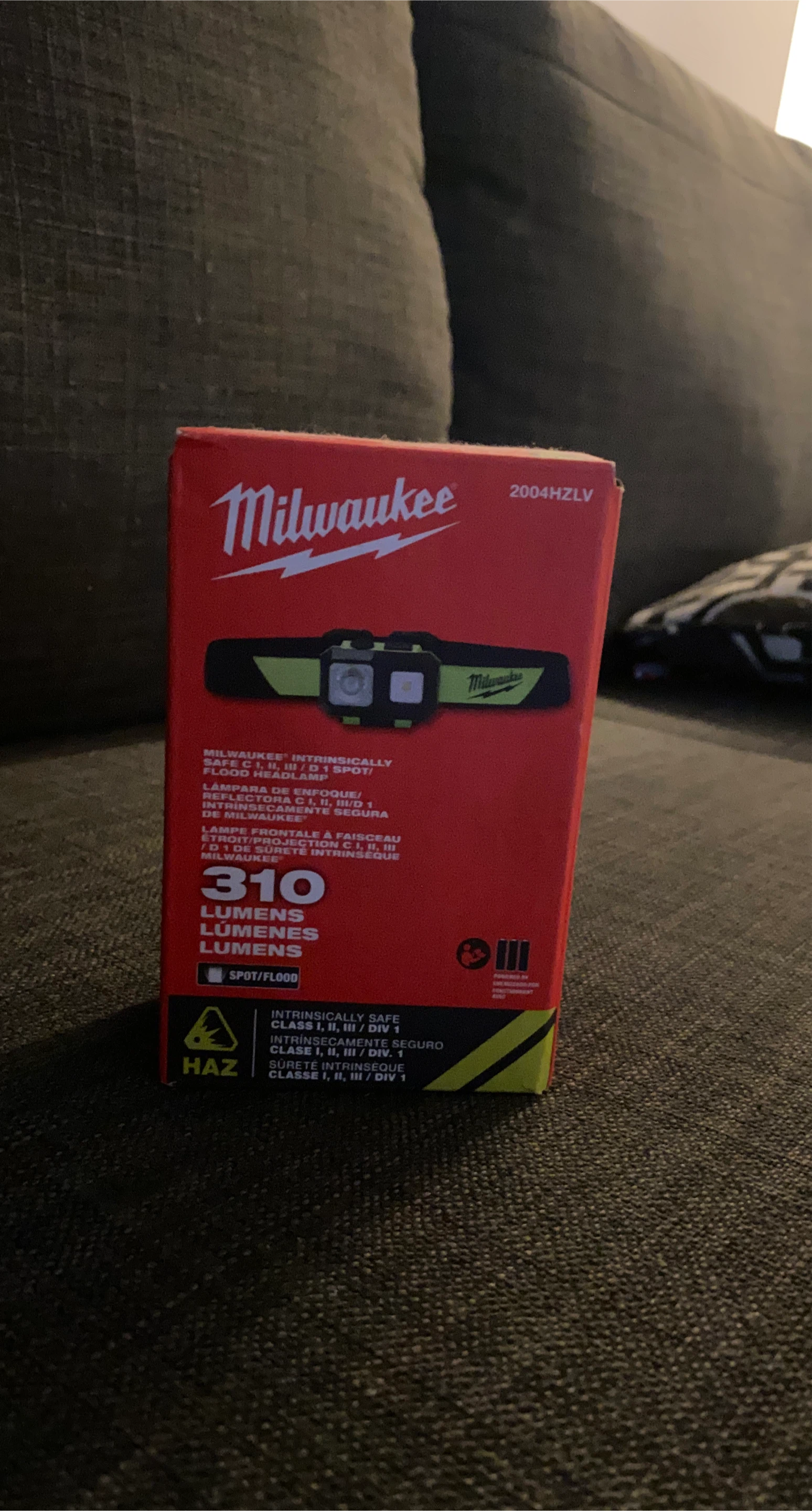 Milwaukee 310 Lumens Intrinsically Safe Headlamp 2004HZLV