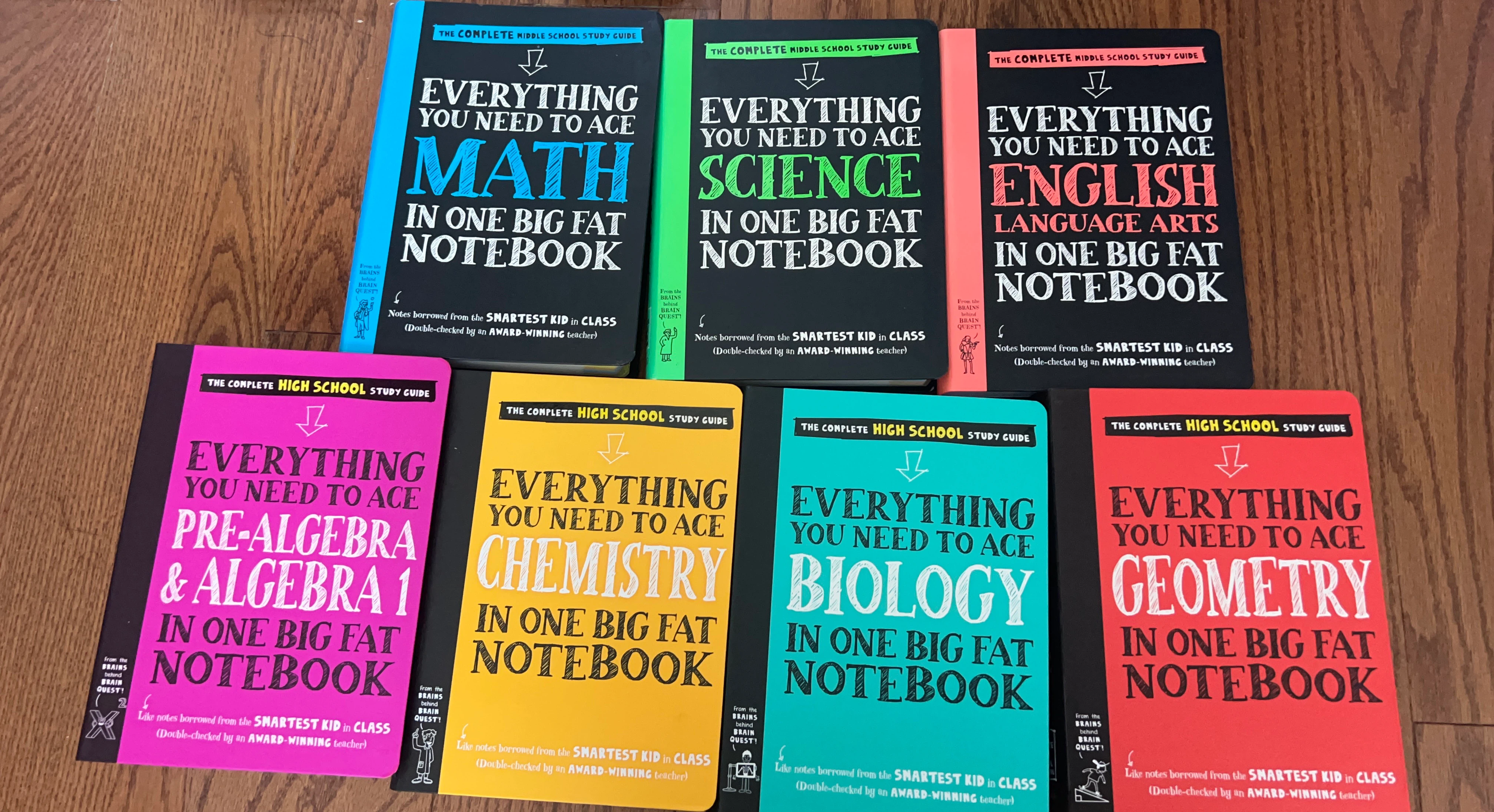 Everything You Need to Ace Study Notebooks