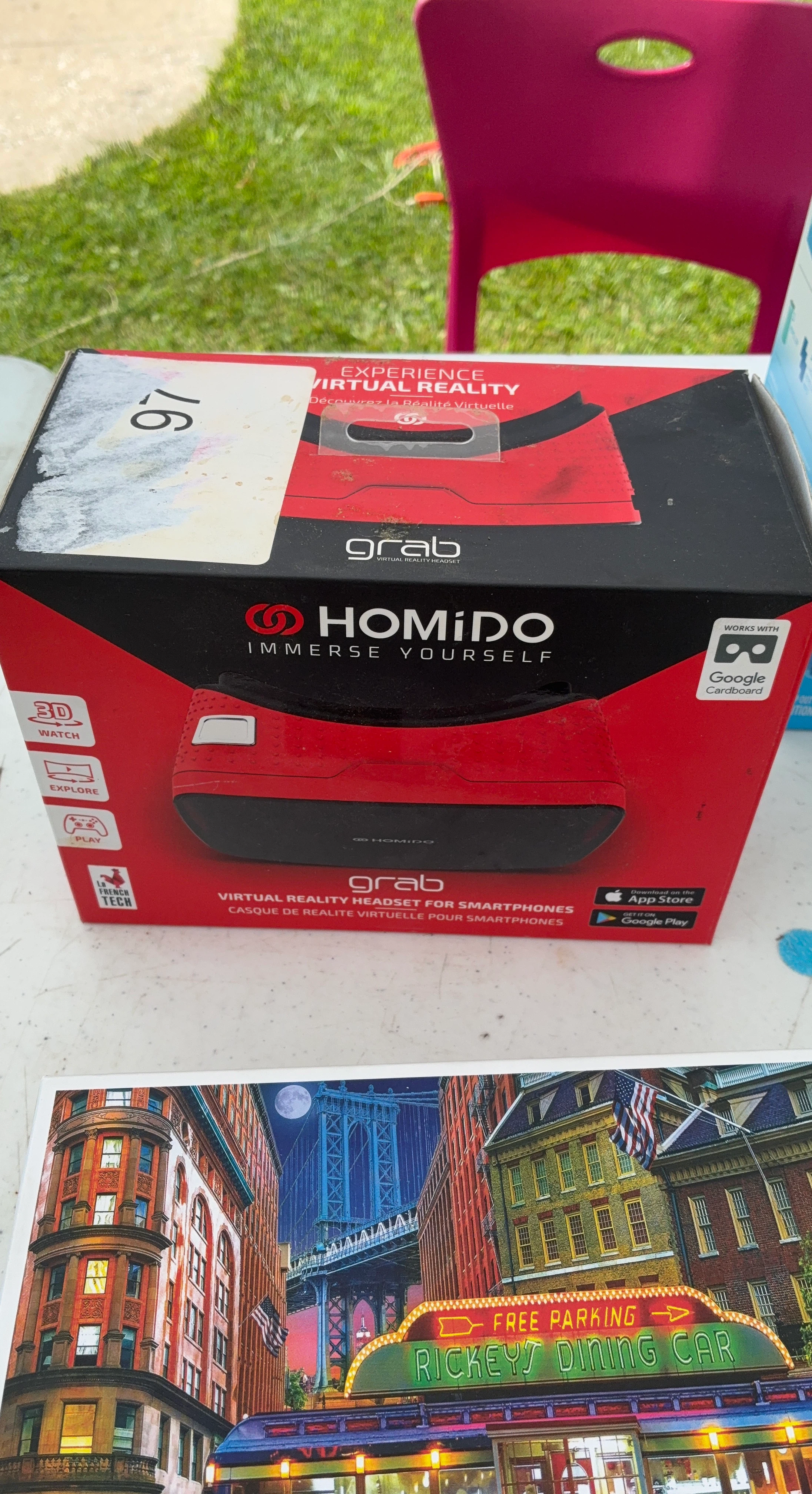 Homido Grab Virtual Reality Headset for Smartphones