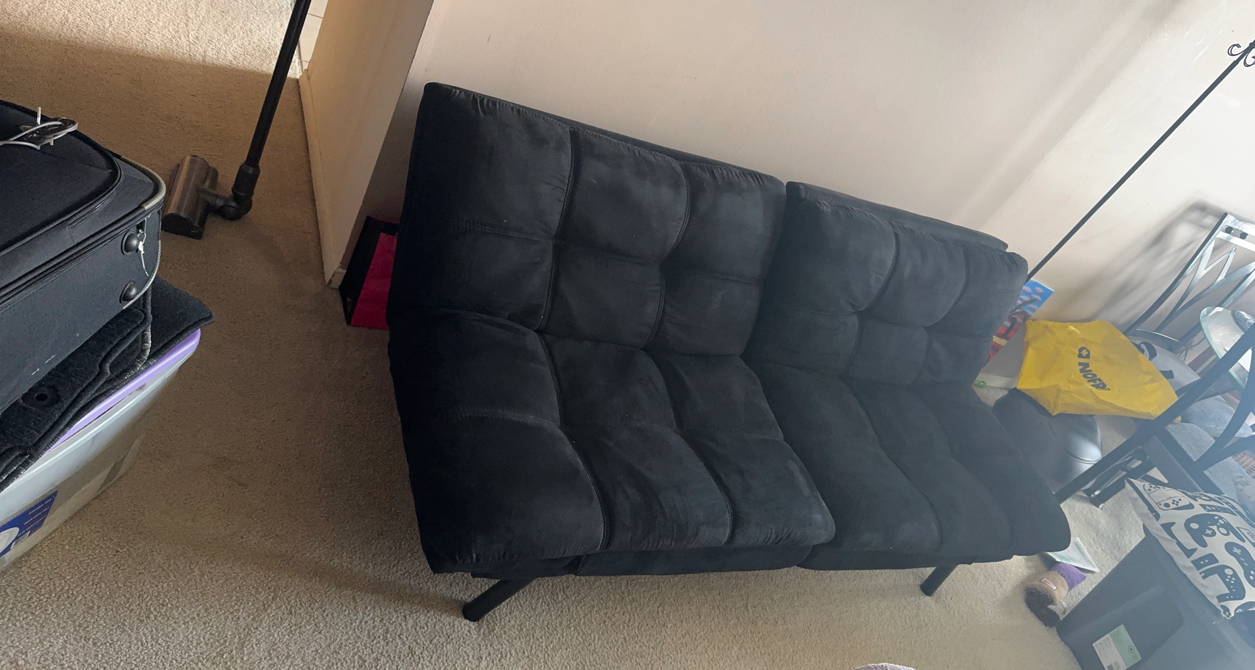 Black Futon Sofa Bed