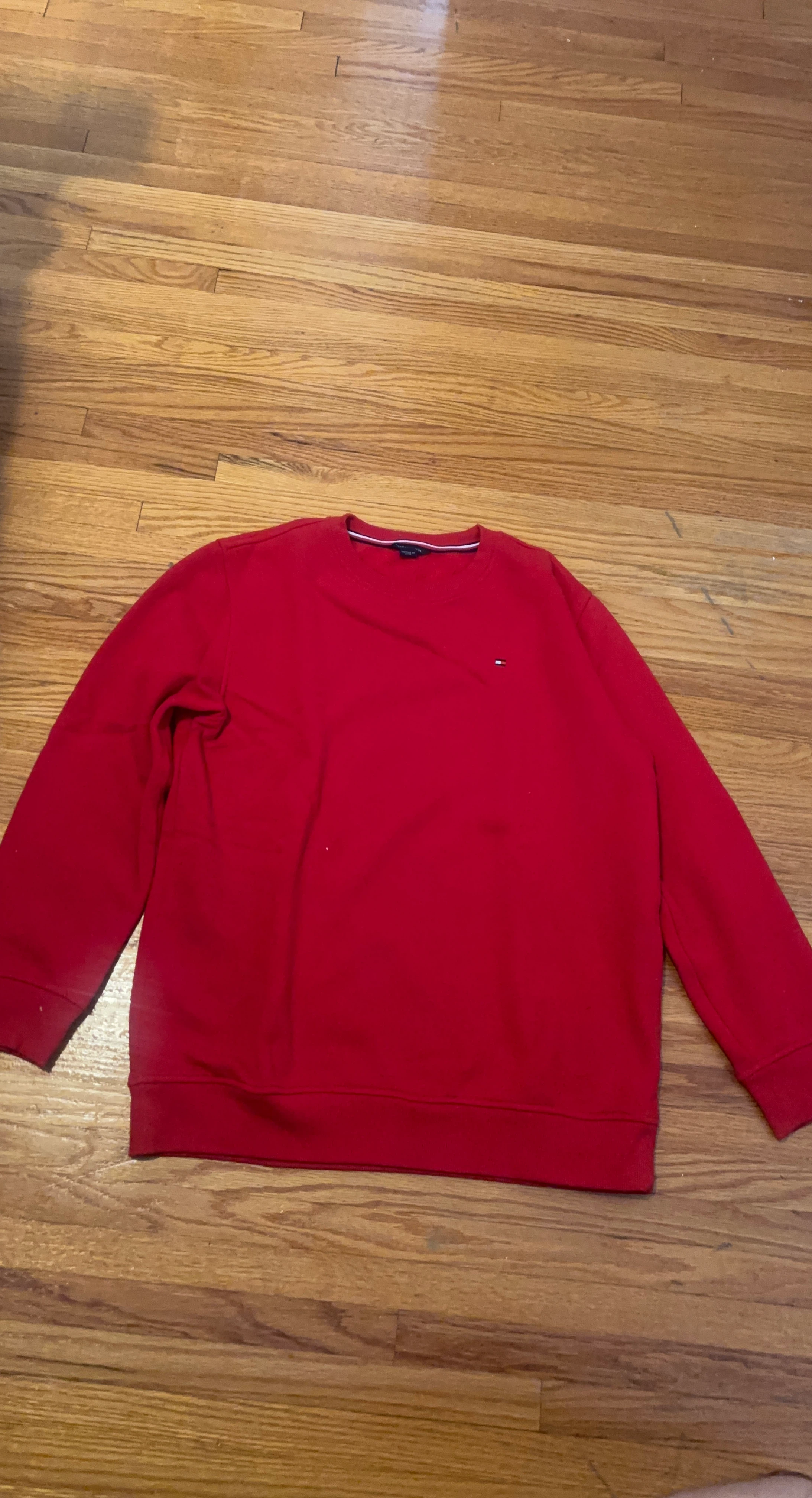 Tommy Hilfiger Red Crewneck Sweatshirt XXL