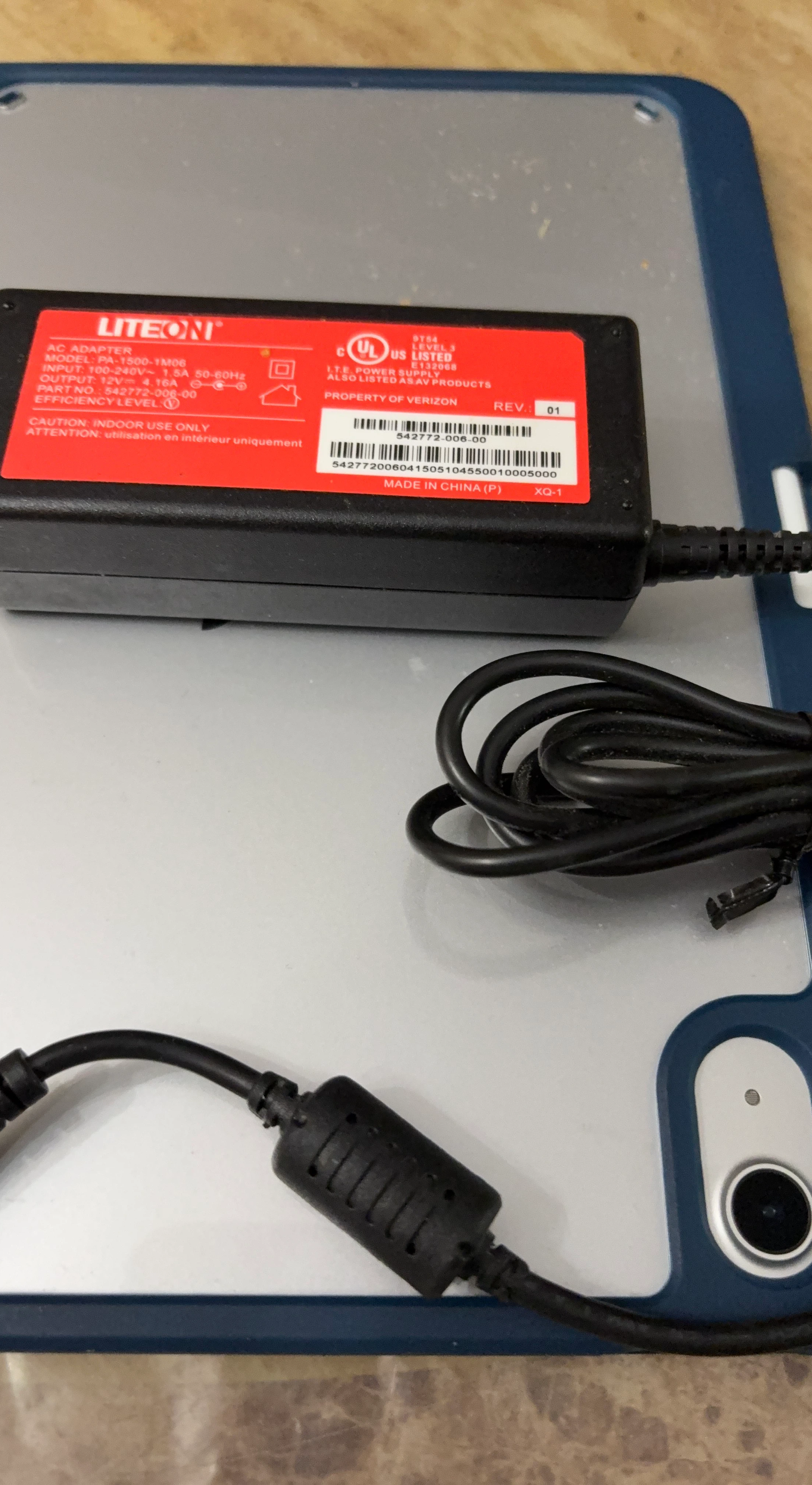 LiteOn PA-1500-1M06 AC Adapter 12V 4.16A