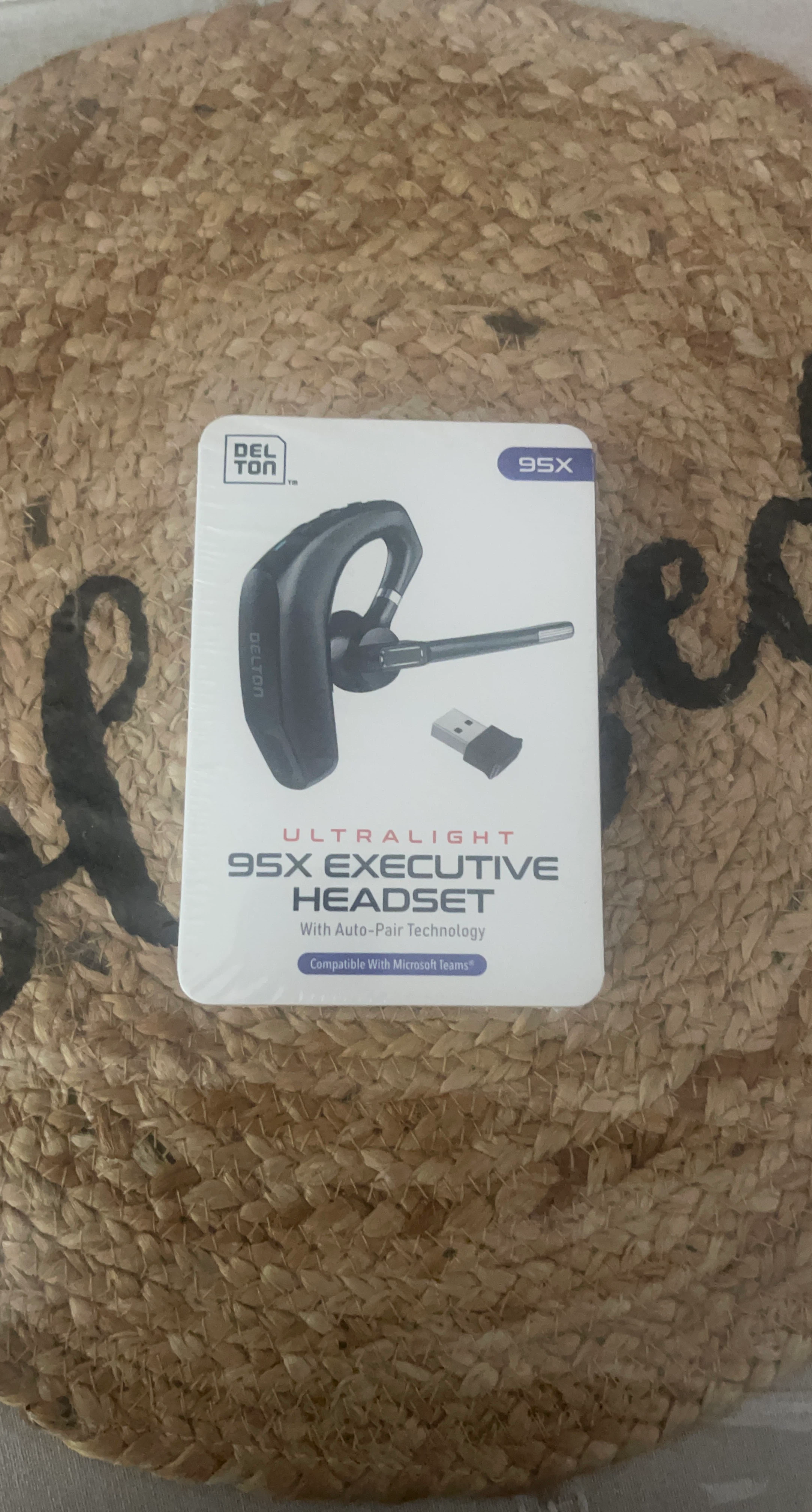 Delton 95X Ultralight Headset with Auto-Pair Technology