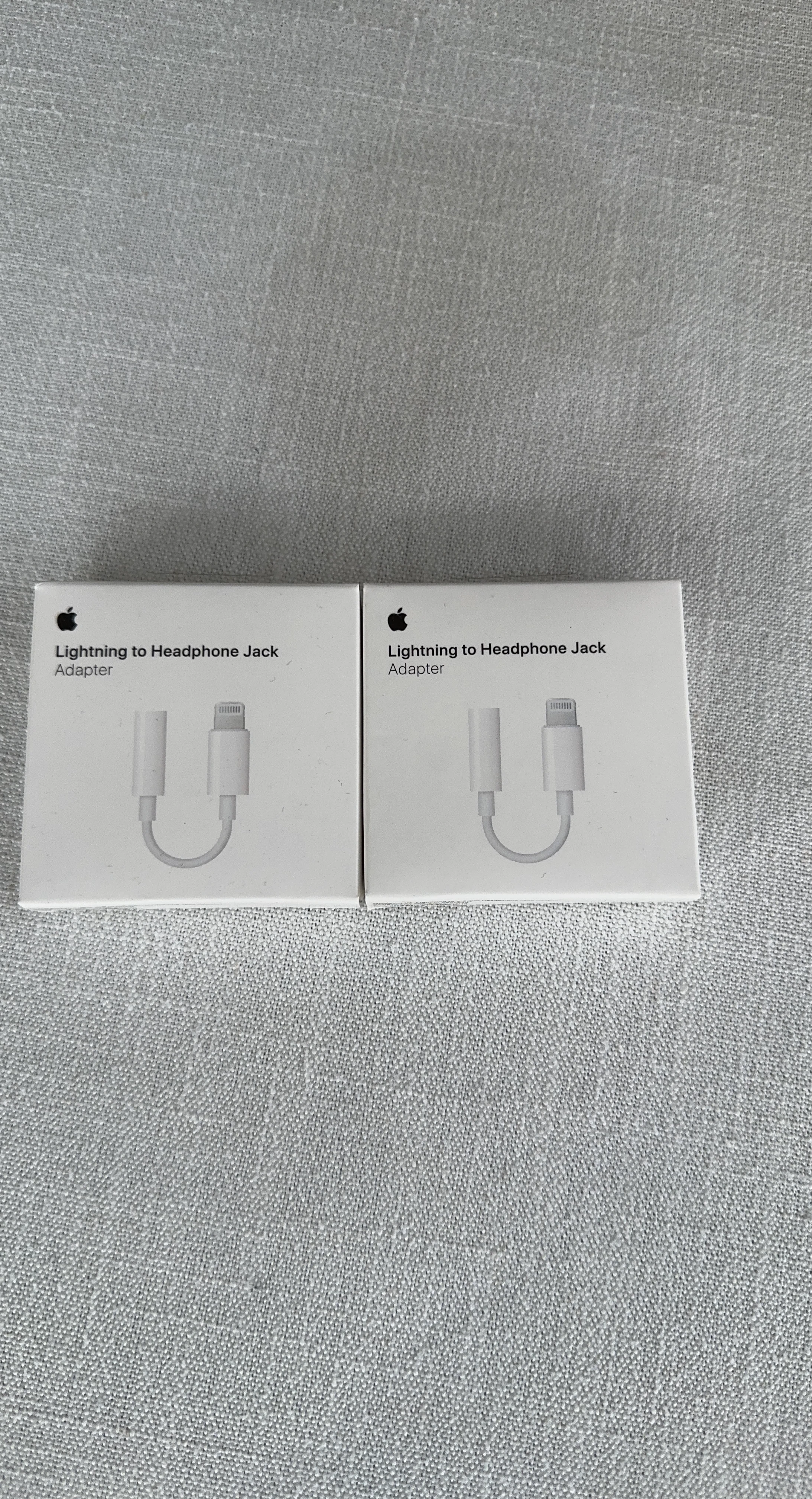 Apple Lightning to Headphone Jack Adapter (2-Pack)