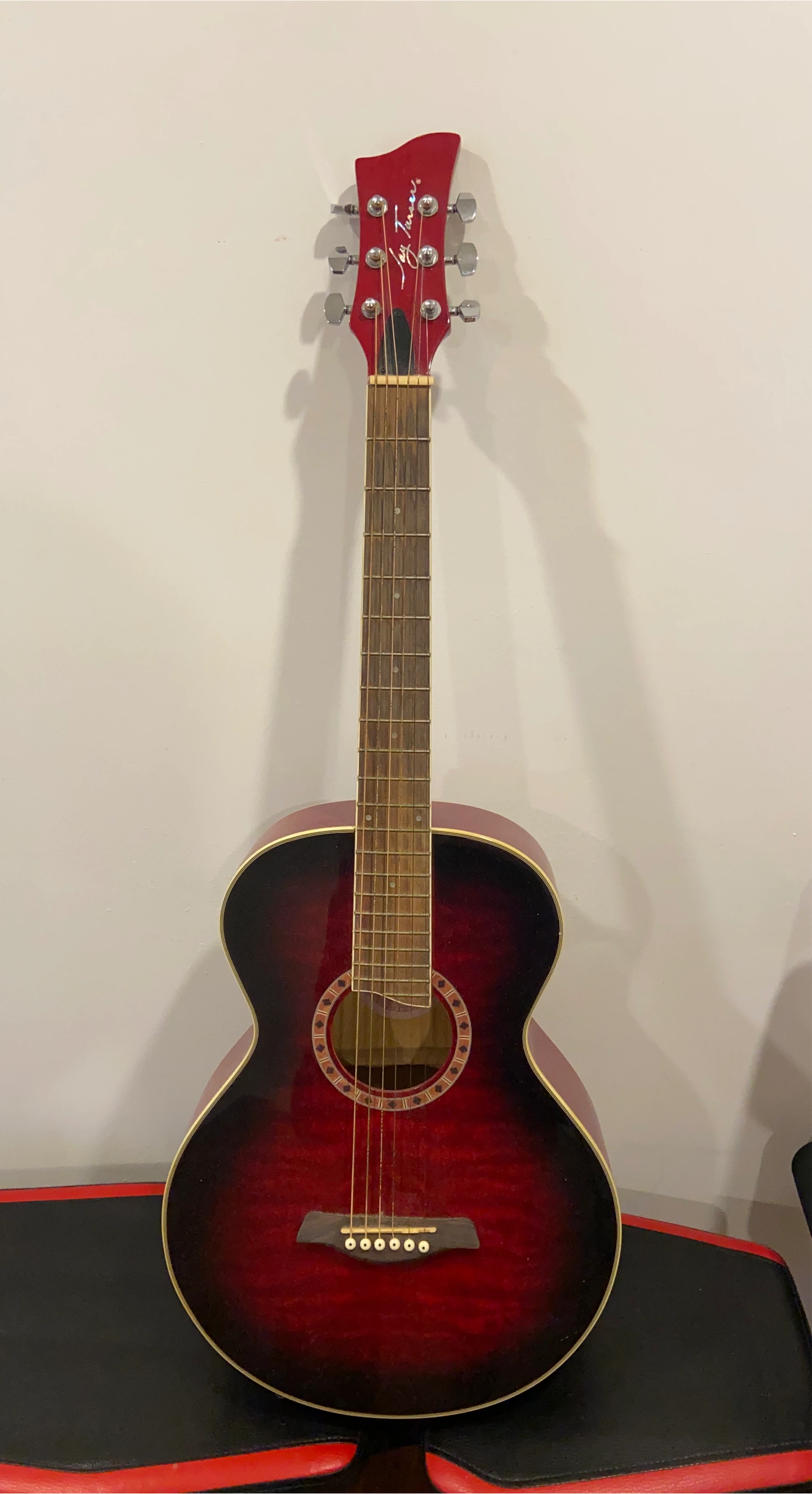 Jay Turser Acoustic Guitar - Red