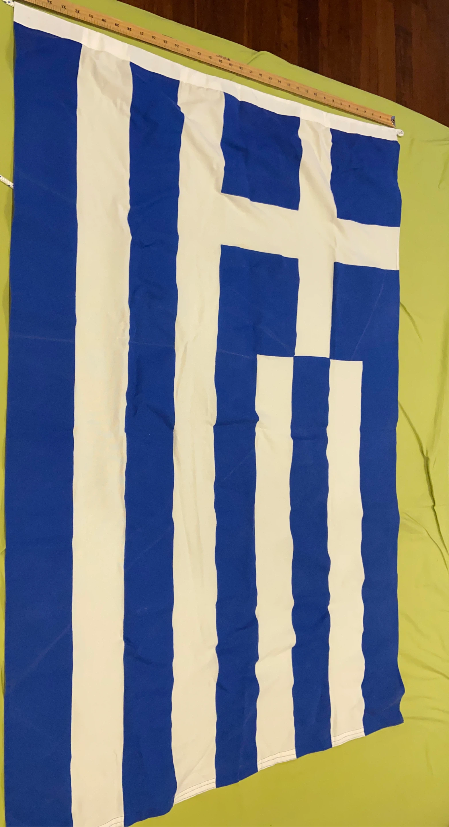 Greek Flag Banner