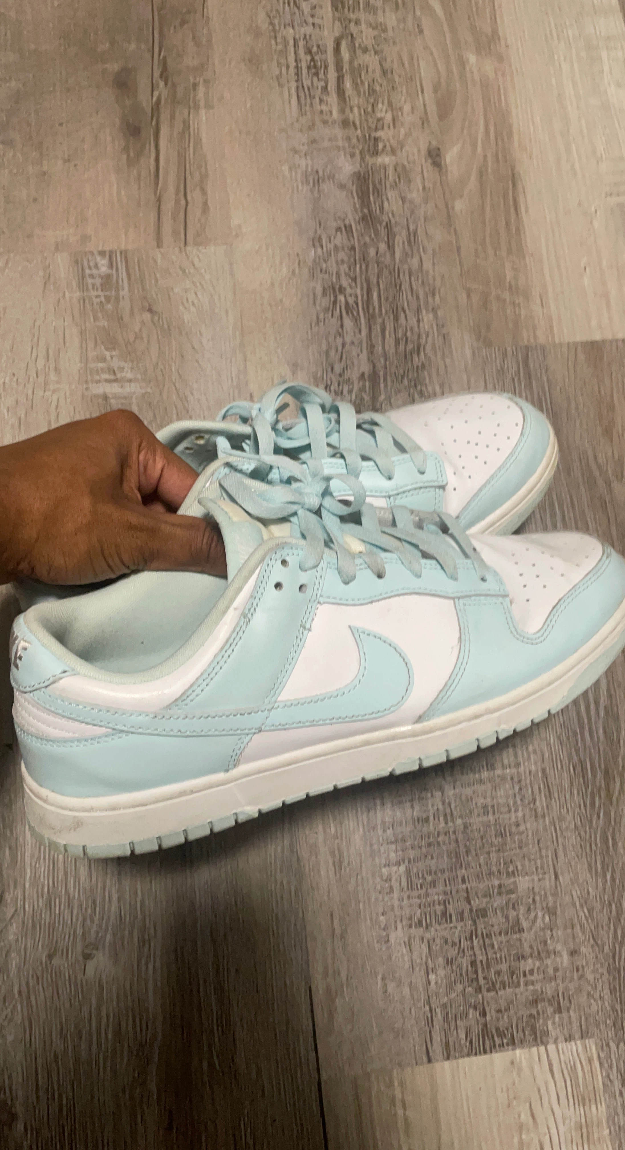 Nike Dunk Low Sneakers (Glacier Blue)