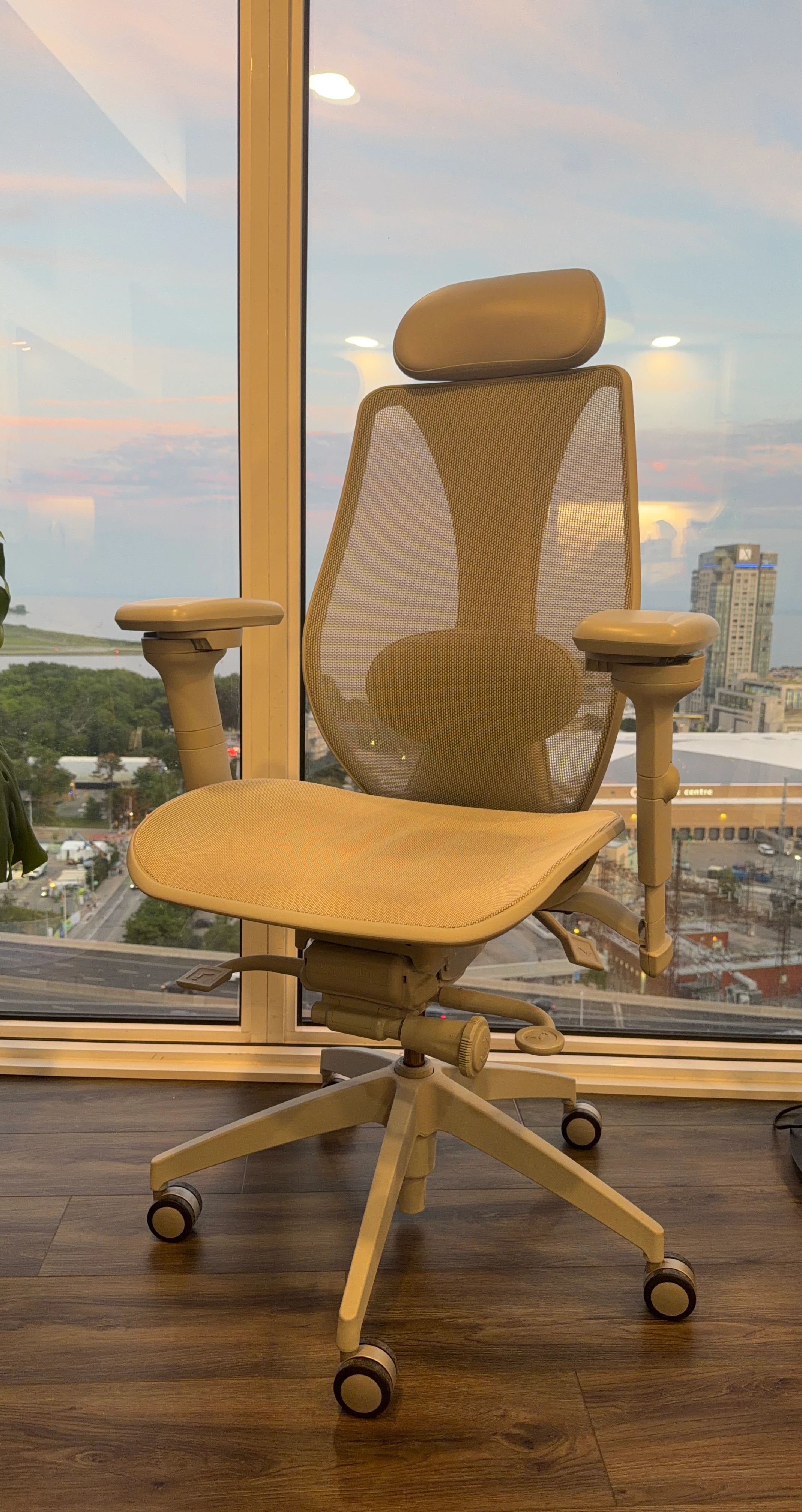 ergoCentic Mesh Ergonomic Office Chair with Headrest