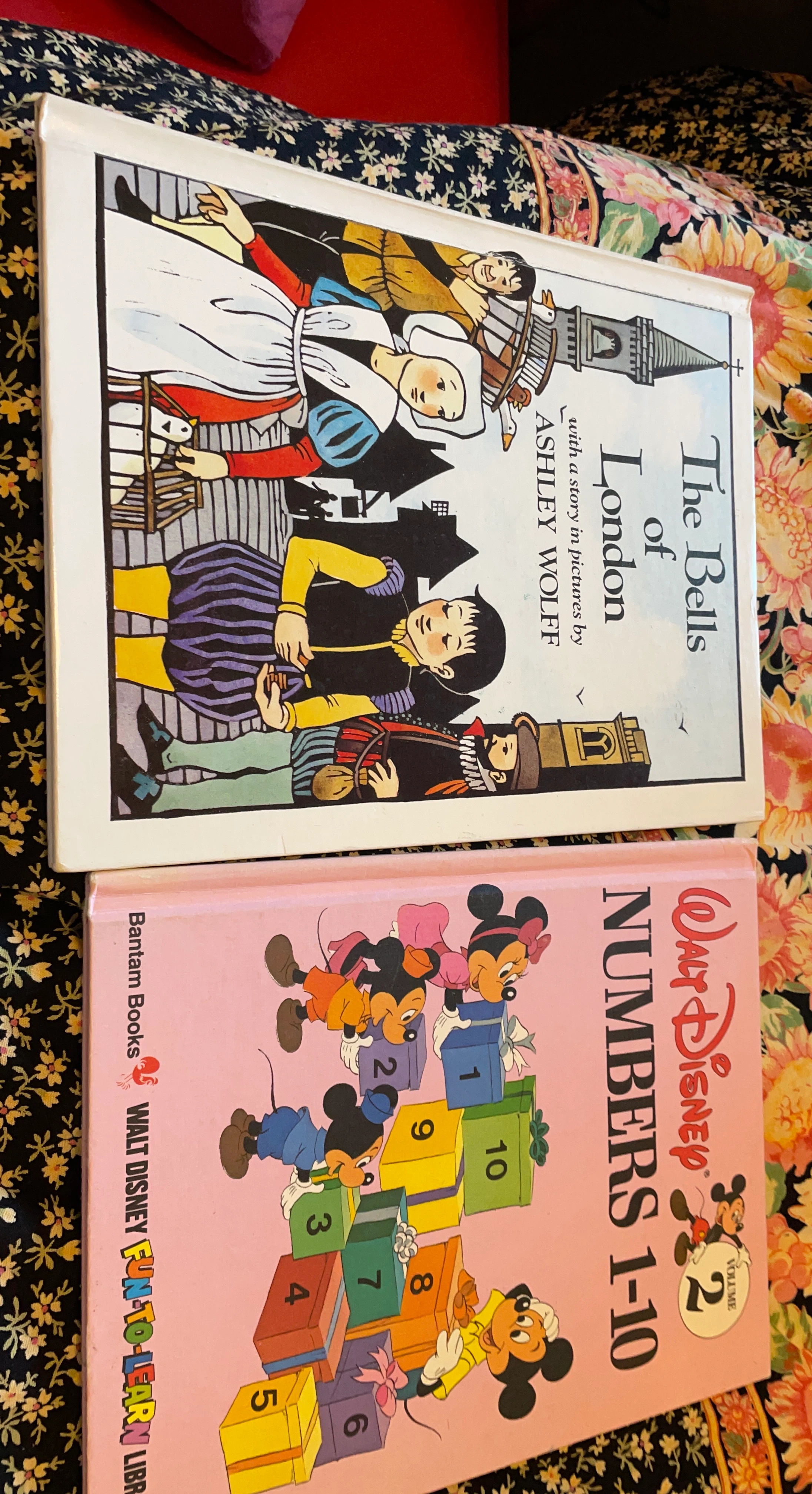 The Bells of London and Walt Disney Numbers 1-10 Books