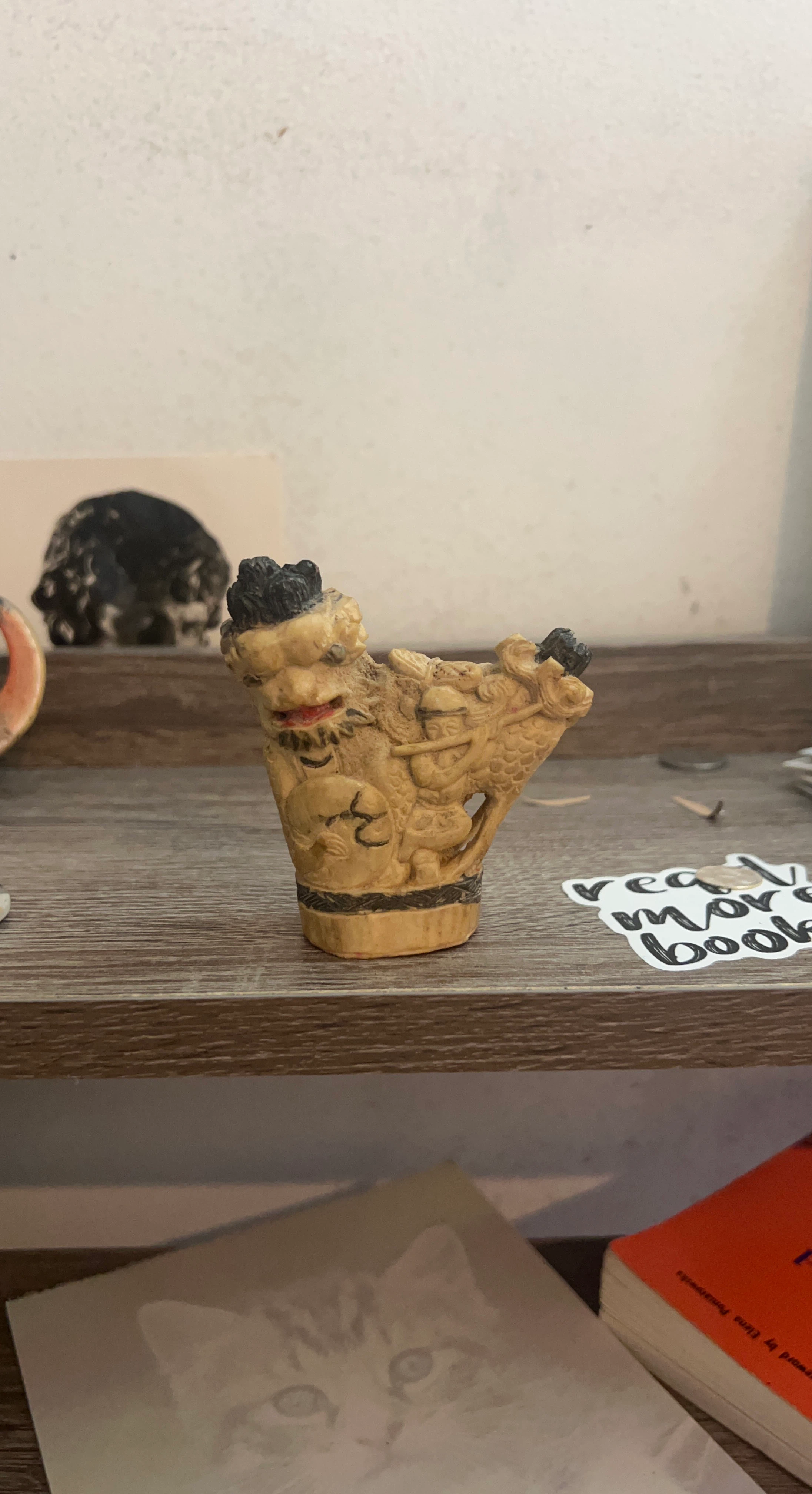 Vintage Carved Figurine